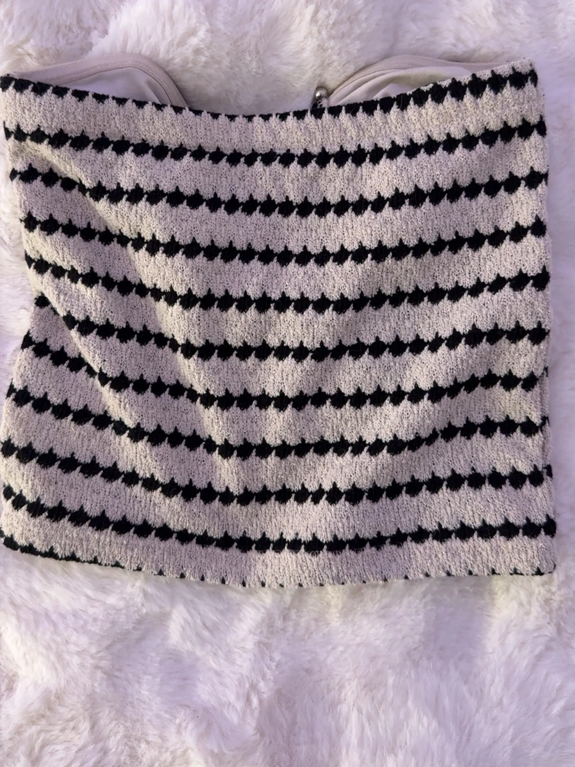 Randig bandeau tubtopp från H&M Divided - 1