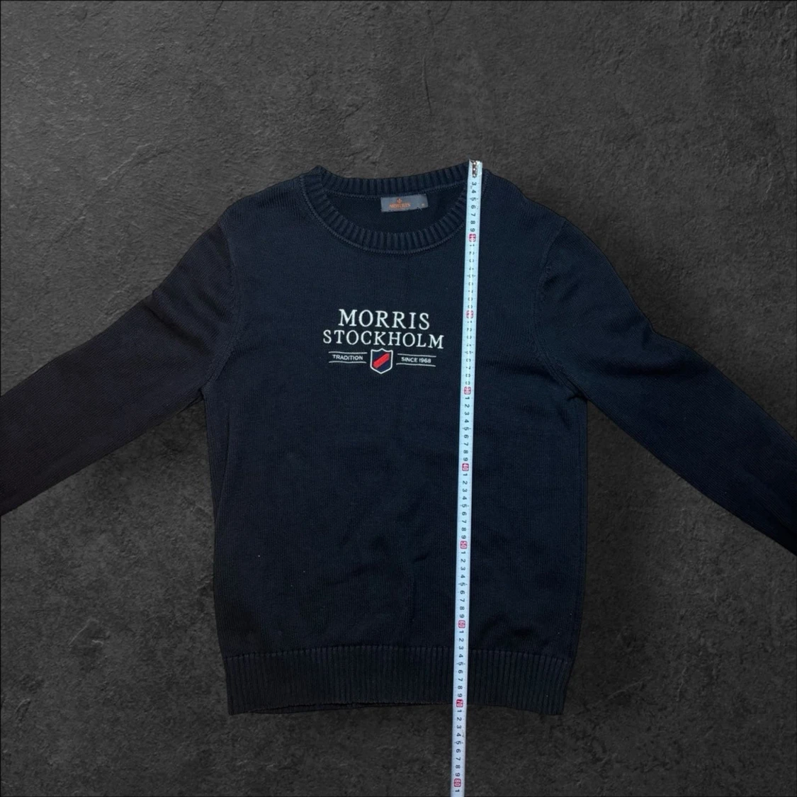 Morris stickad tröja - herr strl M - 4
