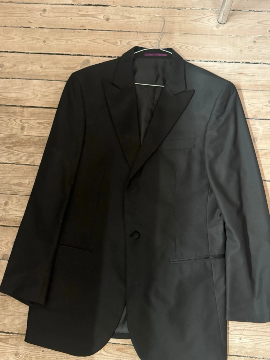 Klassisk svart smoking helt set - 4