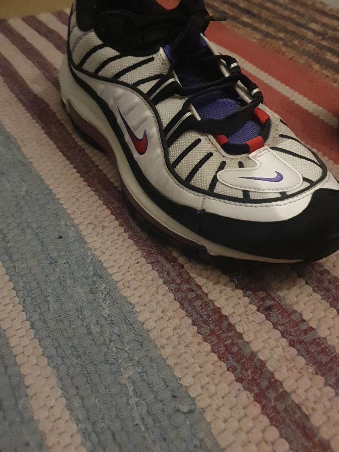 Nike Air Max 98 sneakers vit/lila/röd - 2