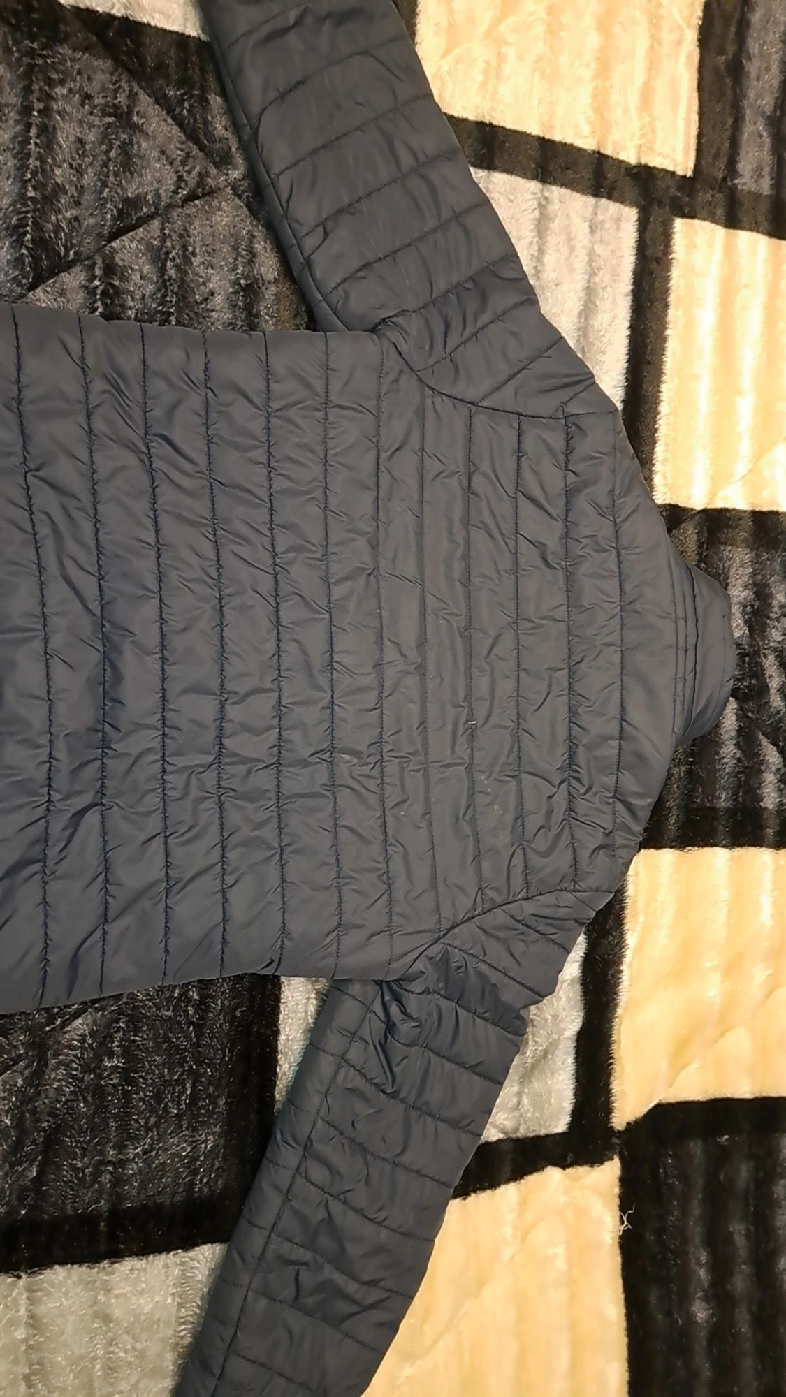 Mörkblå quiltad jacka Vinson Polo Club - 3