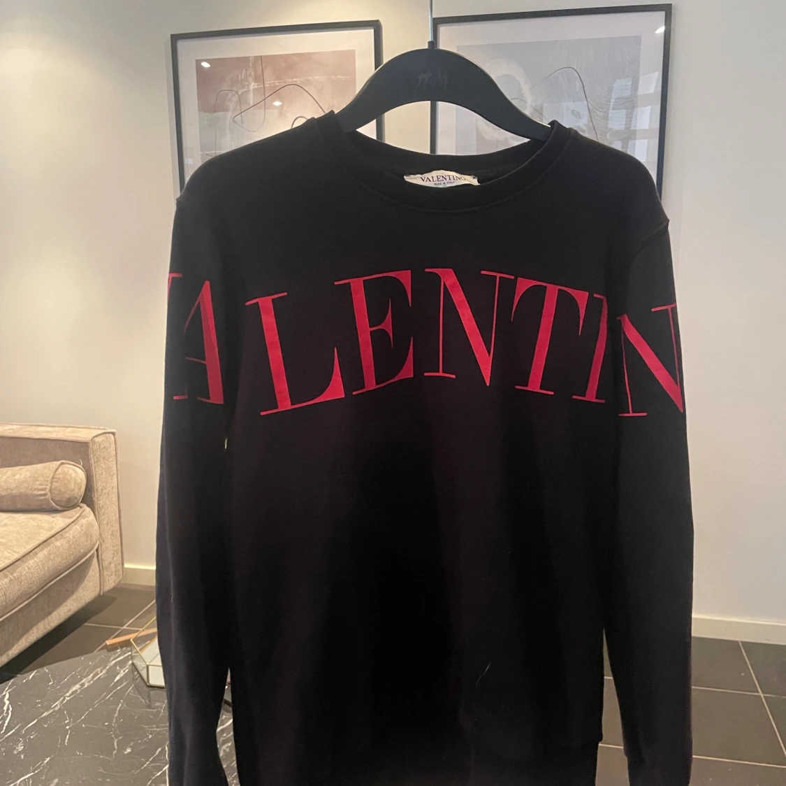 Svart Valentino sweatshirt - 1