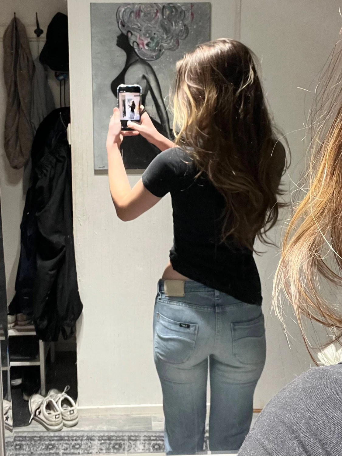 Ljusblå bootcut jeans från Lee - 3