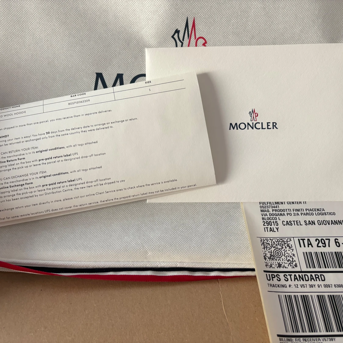 Moncler cardigan jacka  - 1