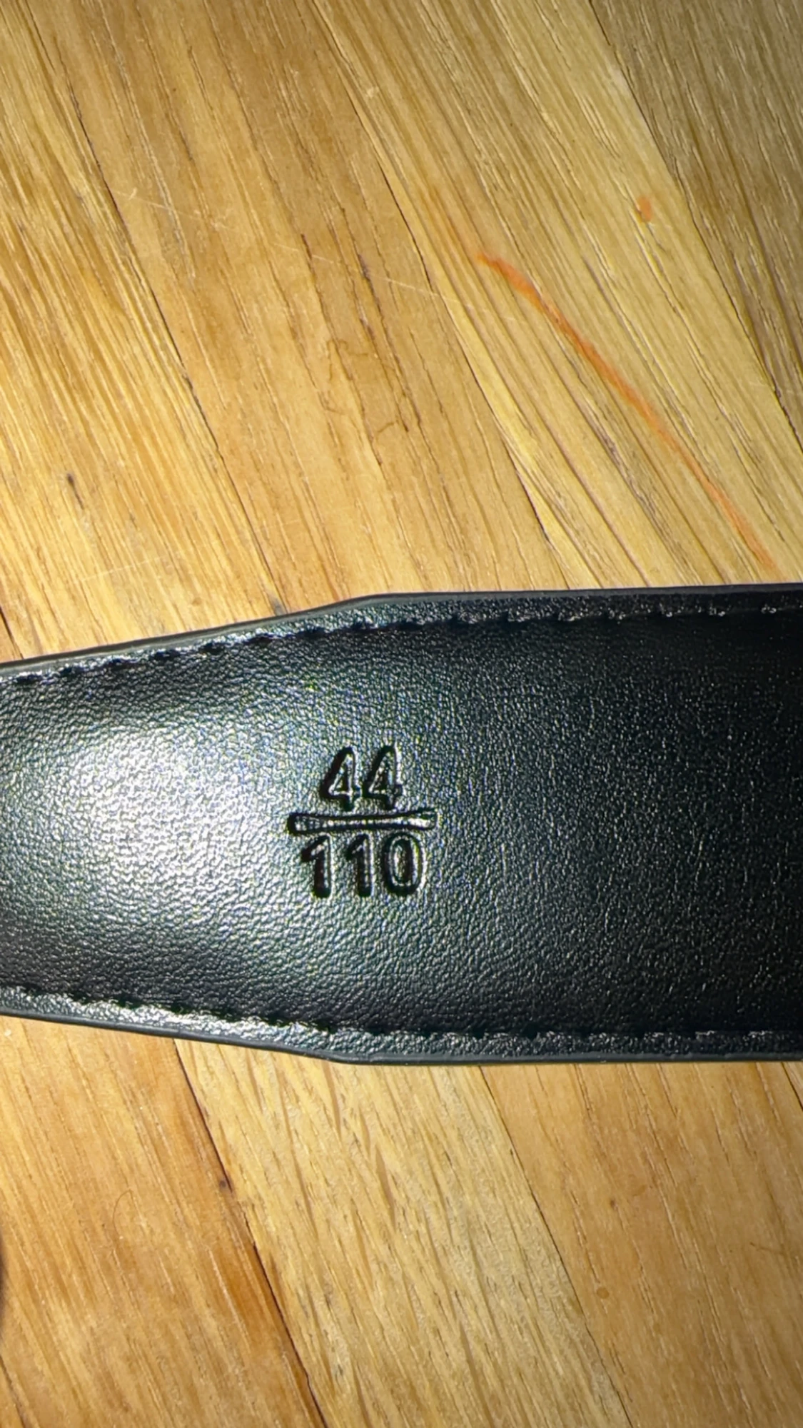 Svart AMIRI bälte - 1