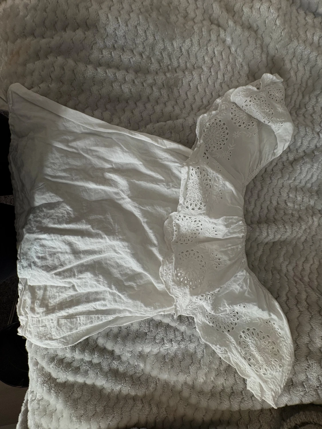 Vit volang topp  - 1