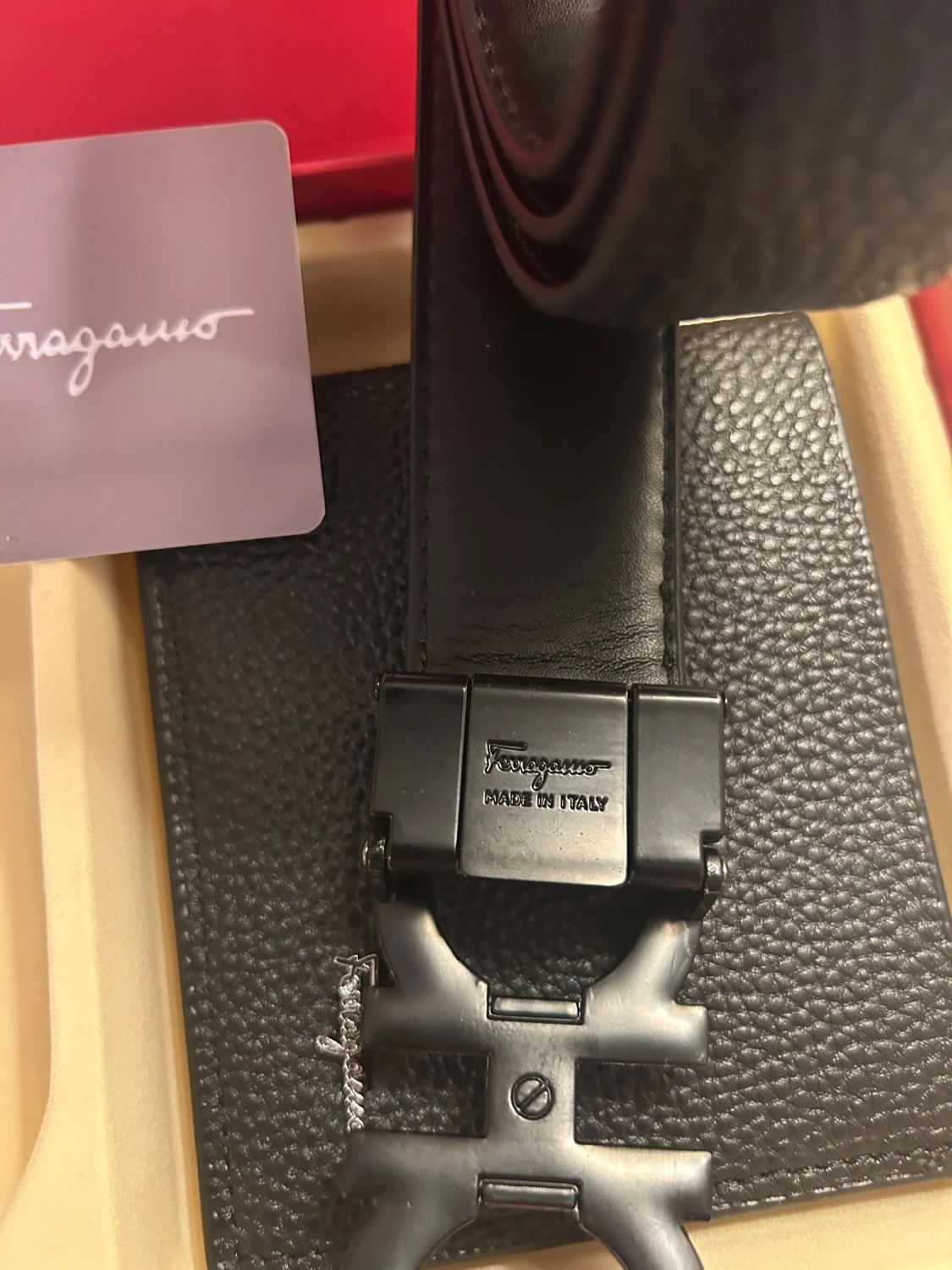 Salvatore Ferragamo bälte - 1