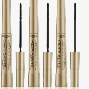 L'Oréal Telescopic Mascara Guld - säljer dom här 3 stycken L'Oréal Telescopic Mascara dom är helt nya och helt oöppnad annars skulle jag aldrig sälja dom 