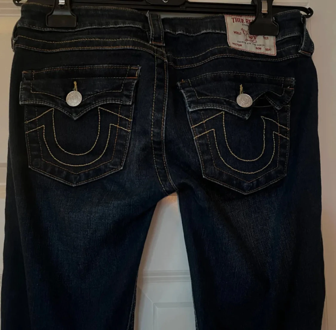 True Religion mörkblå bootcut jeans