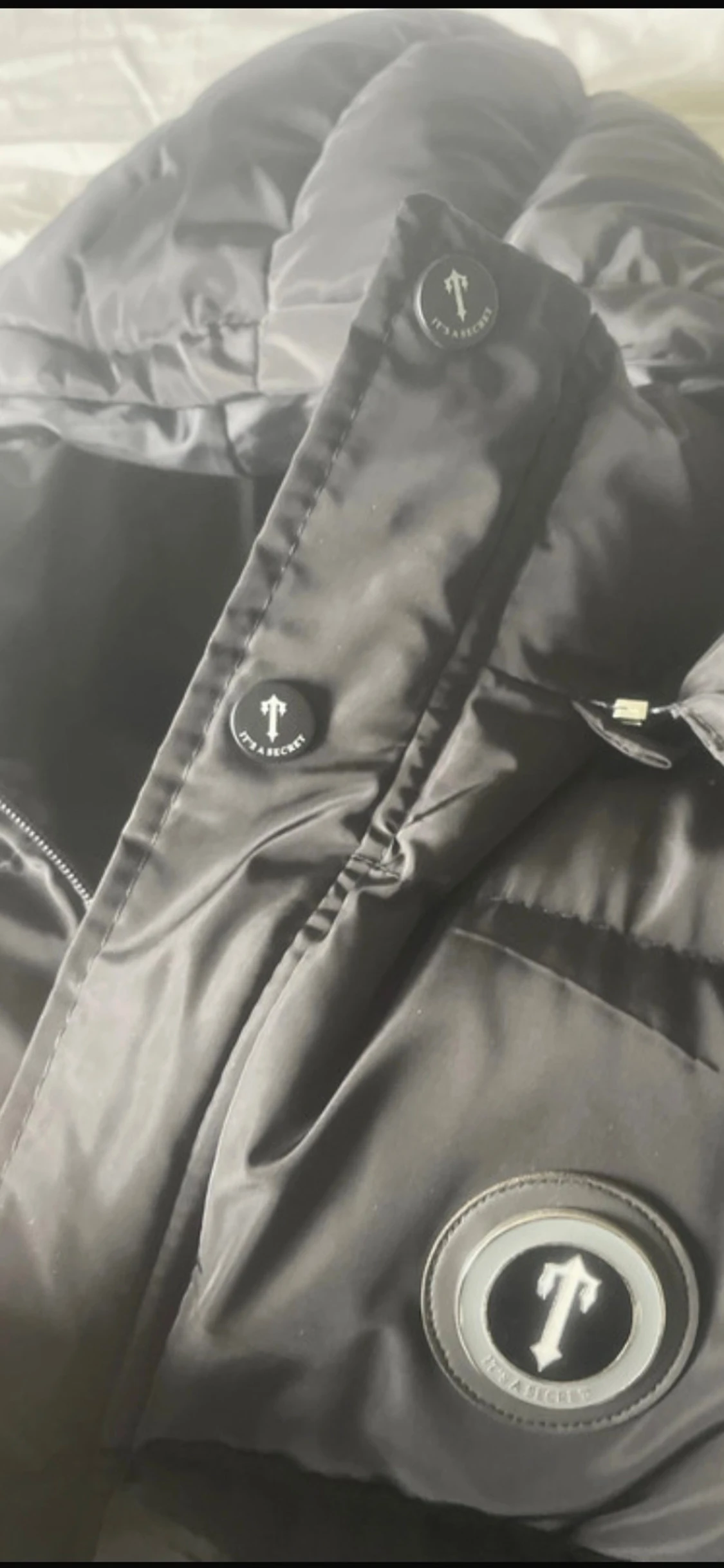 Svart puffervest från Trapstar - 3