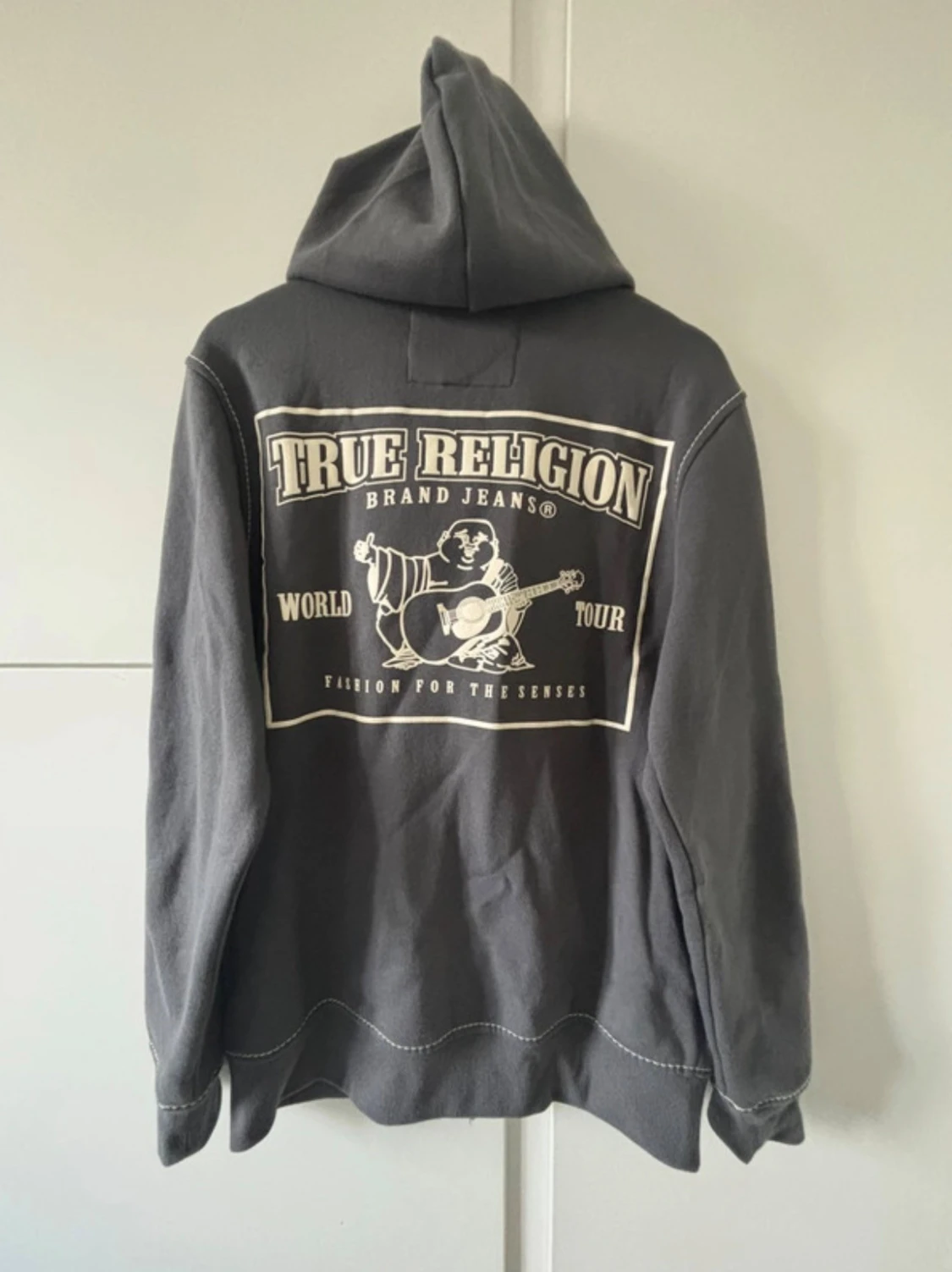 Grå hoodie True Religion hoodie!!! - 1