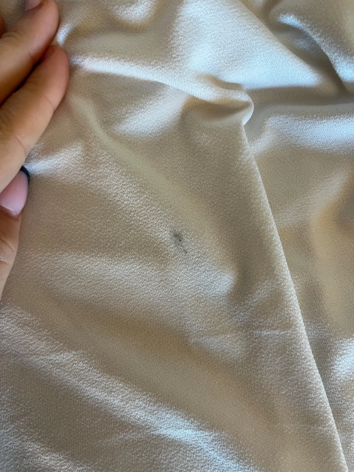 Vit v-ringad blus från H&M XS - 3