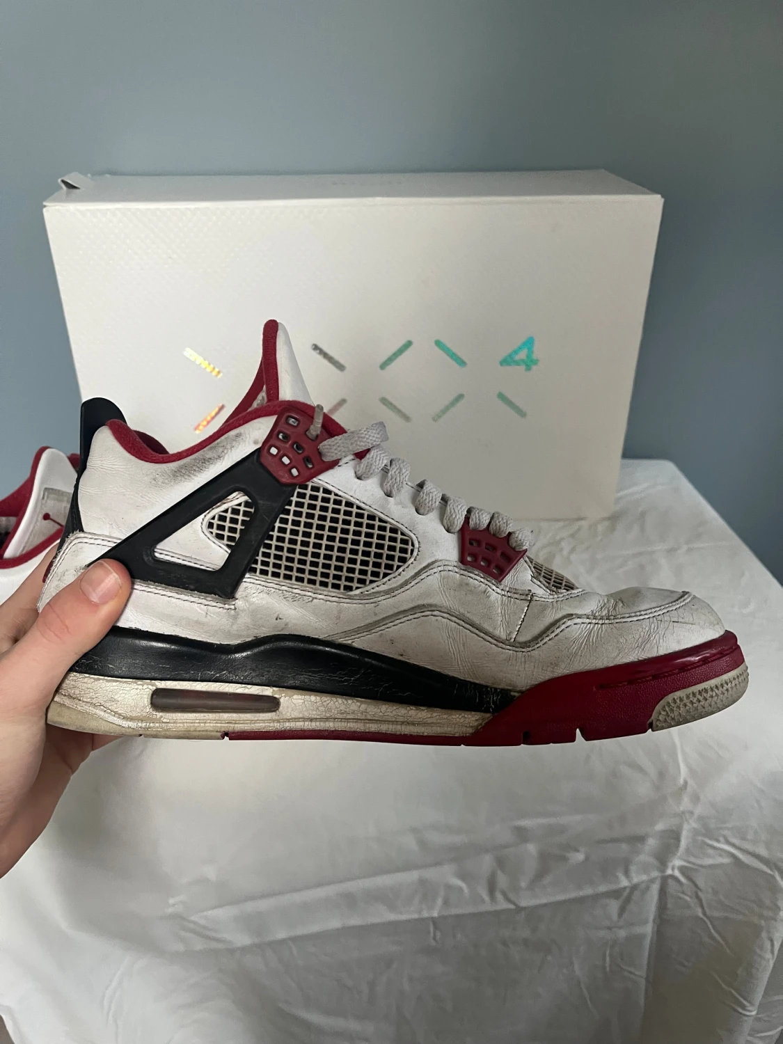 Nike jordan 4 fire red 2012 - 4