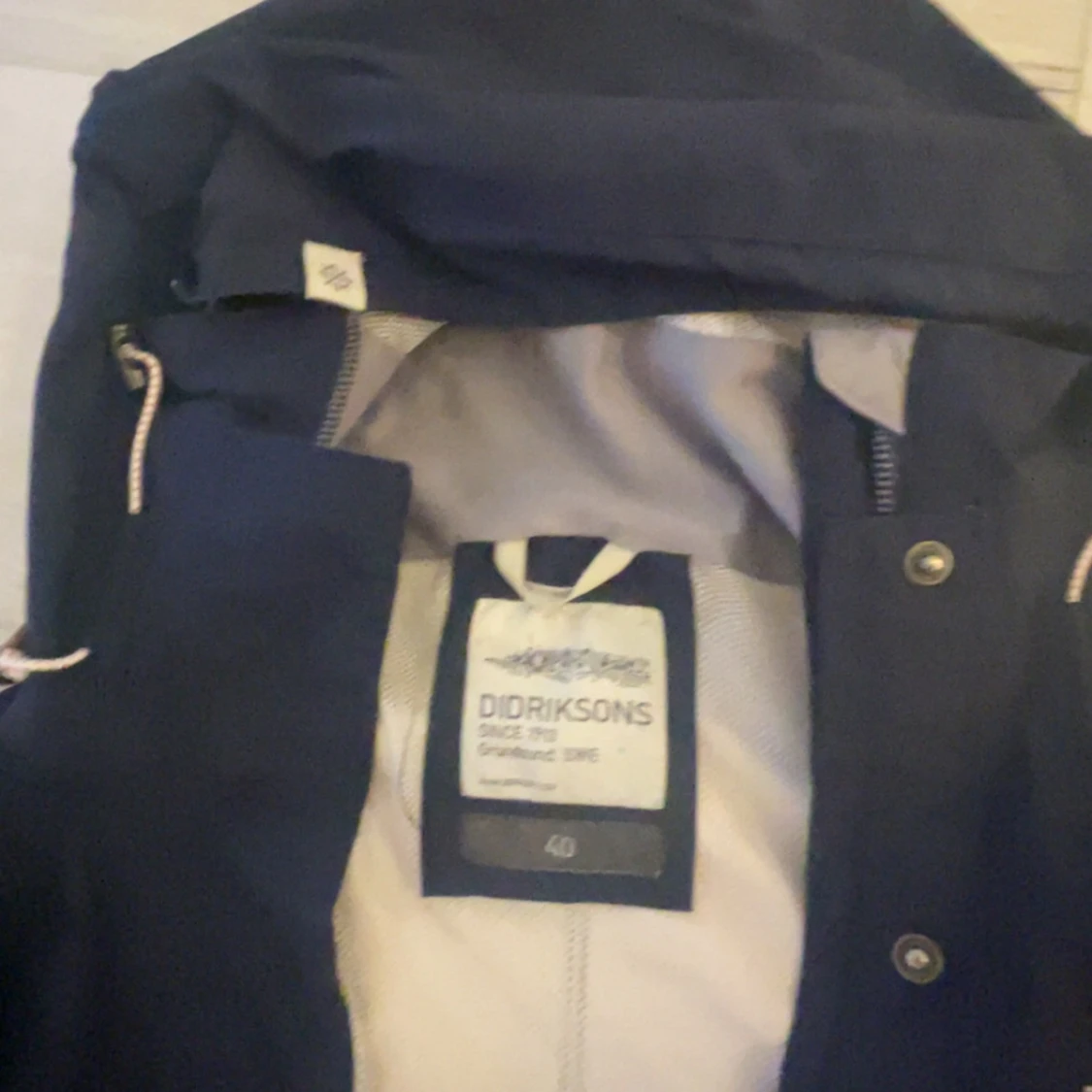 Mörkblå Skaljacka från Didriksons - 3