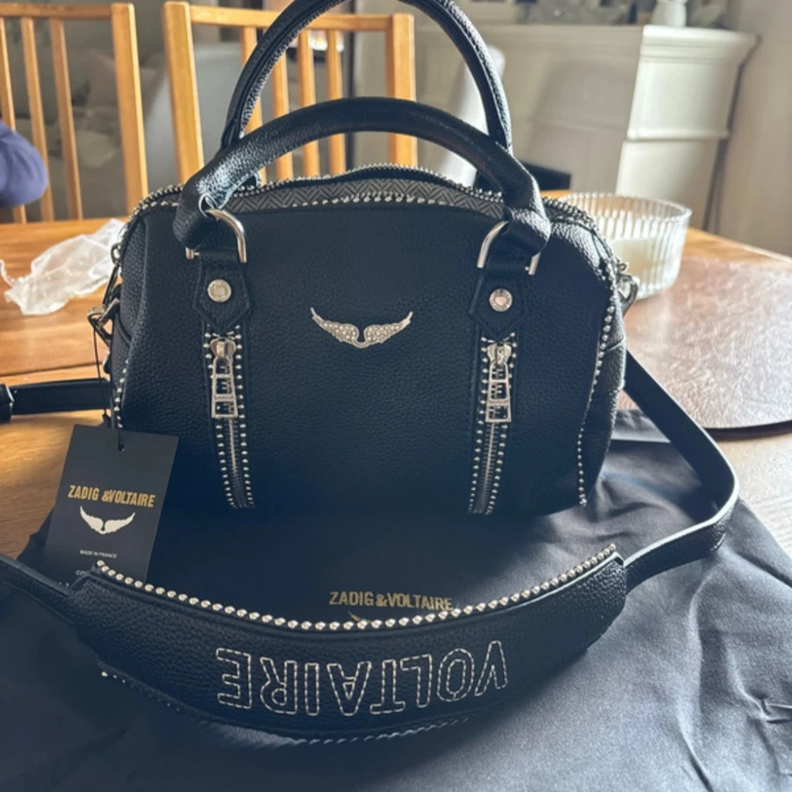 Svart handväska Zadig & Voltaire - 1