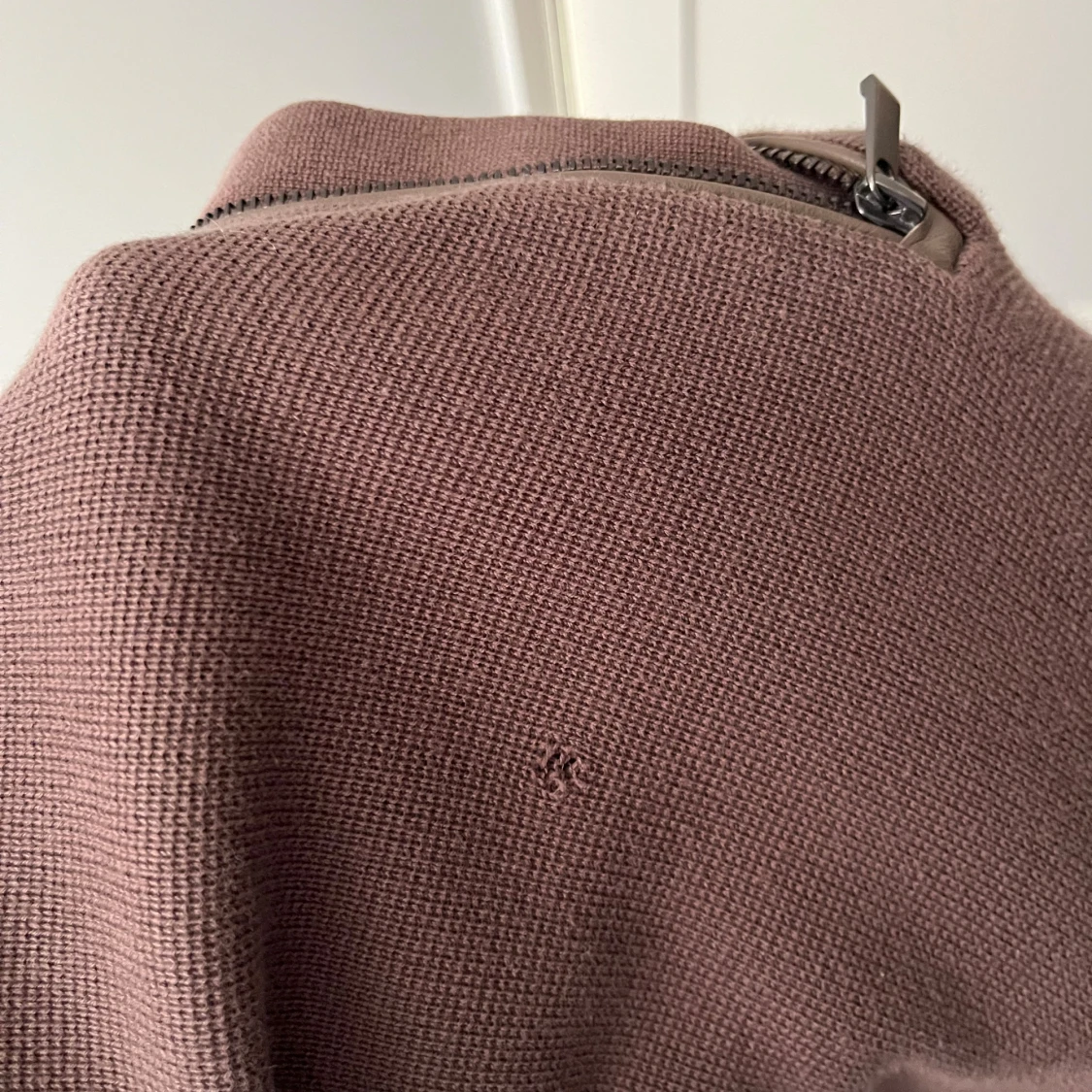 Brun half zip tröja Morris Stockholm passar M - 3