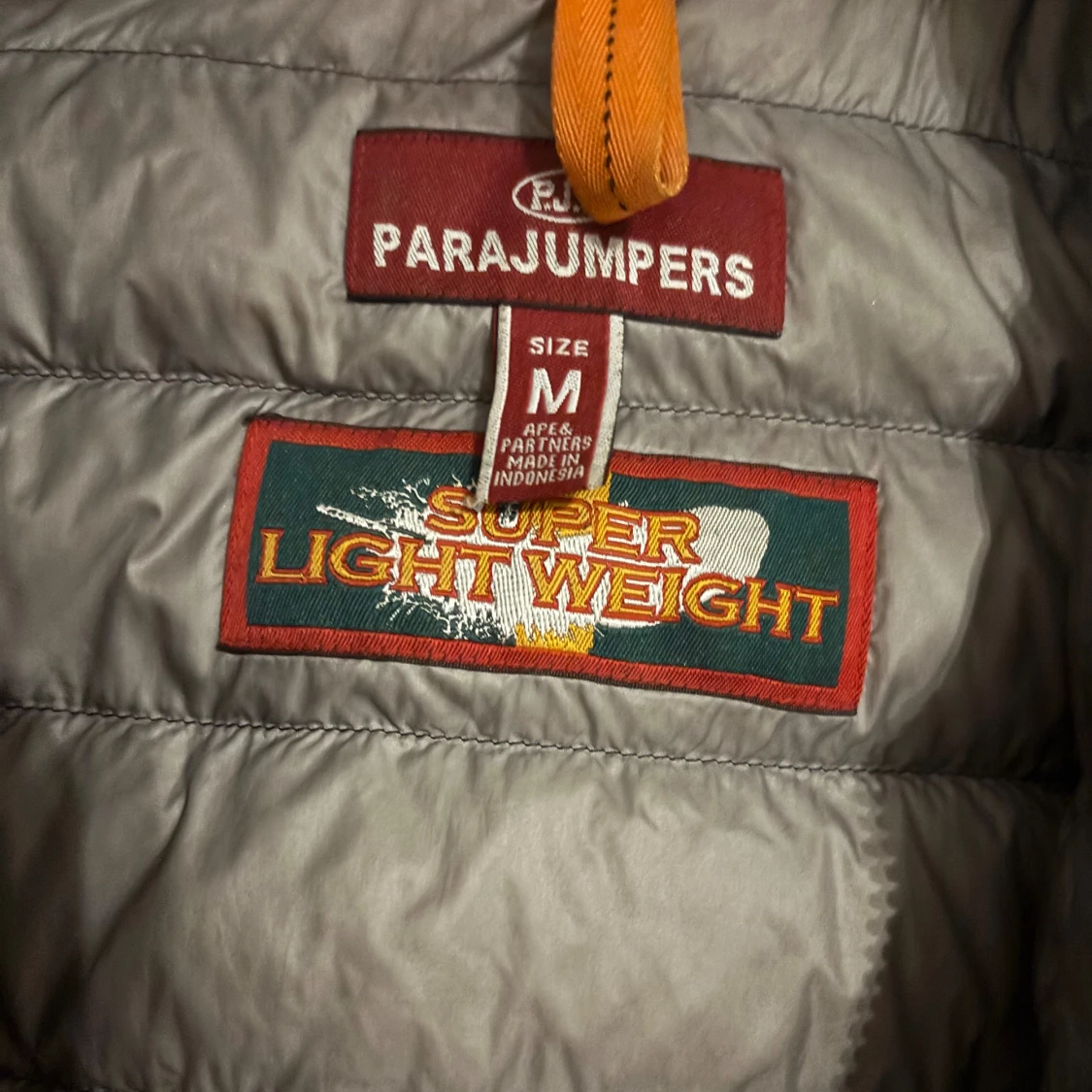Svart lättviktsdunjacka Parajumpers M - 1