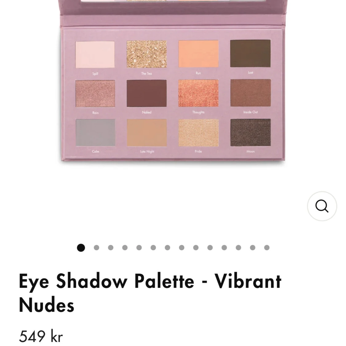 Hickap Eye Shadow Palette Vibrant Nudes