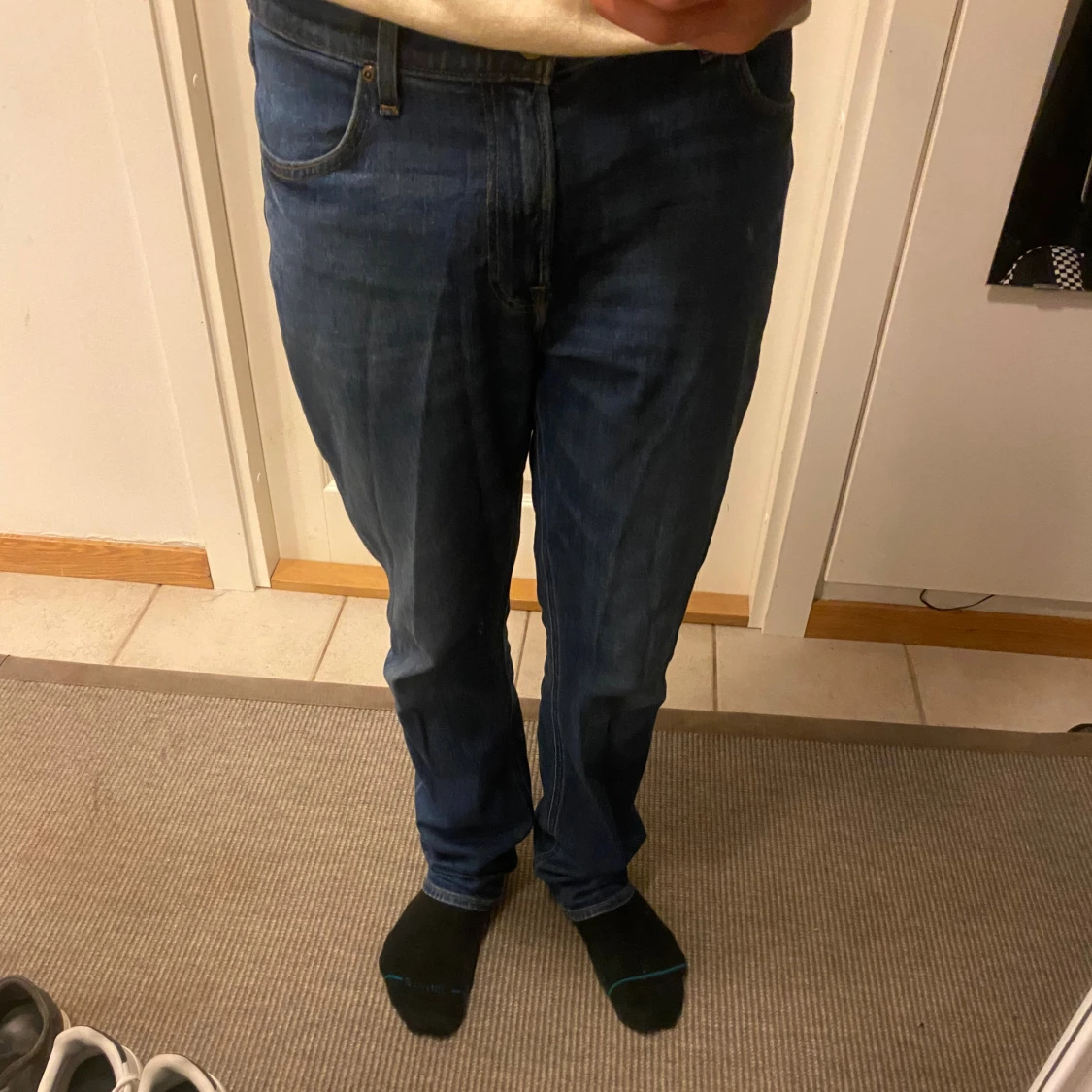 Blå jeans från Lee straight fit - 2