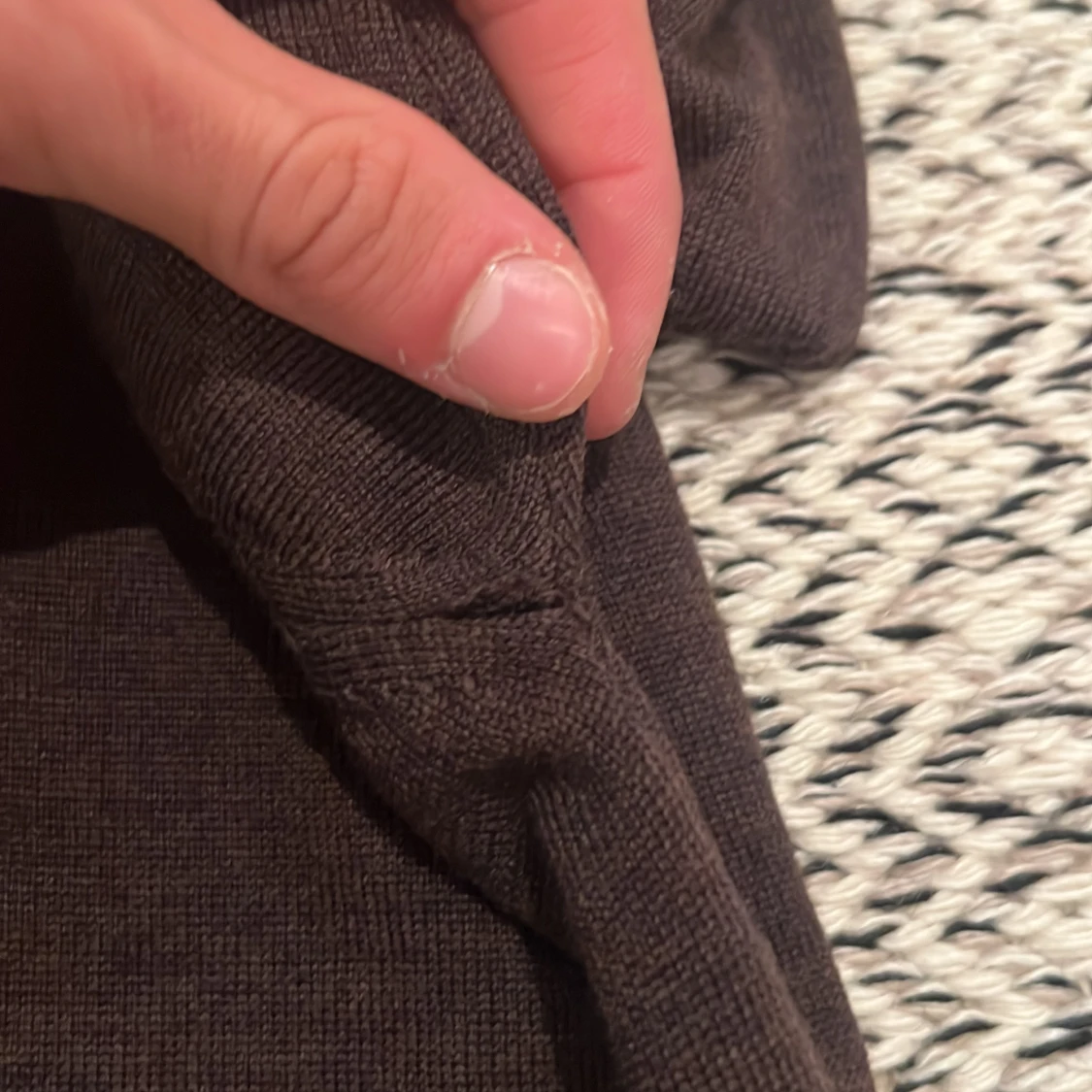 Brun half zip-tröja Oscar Jacobson - 3