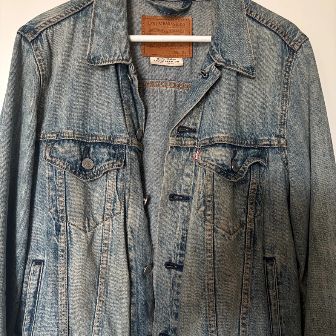 Blå Levi’s jeansjacka - 1