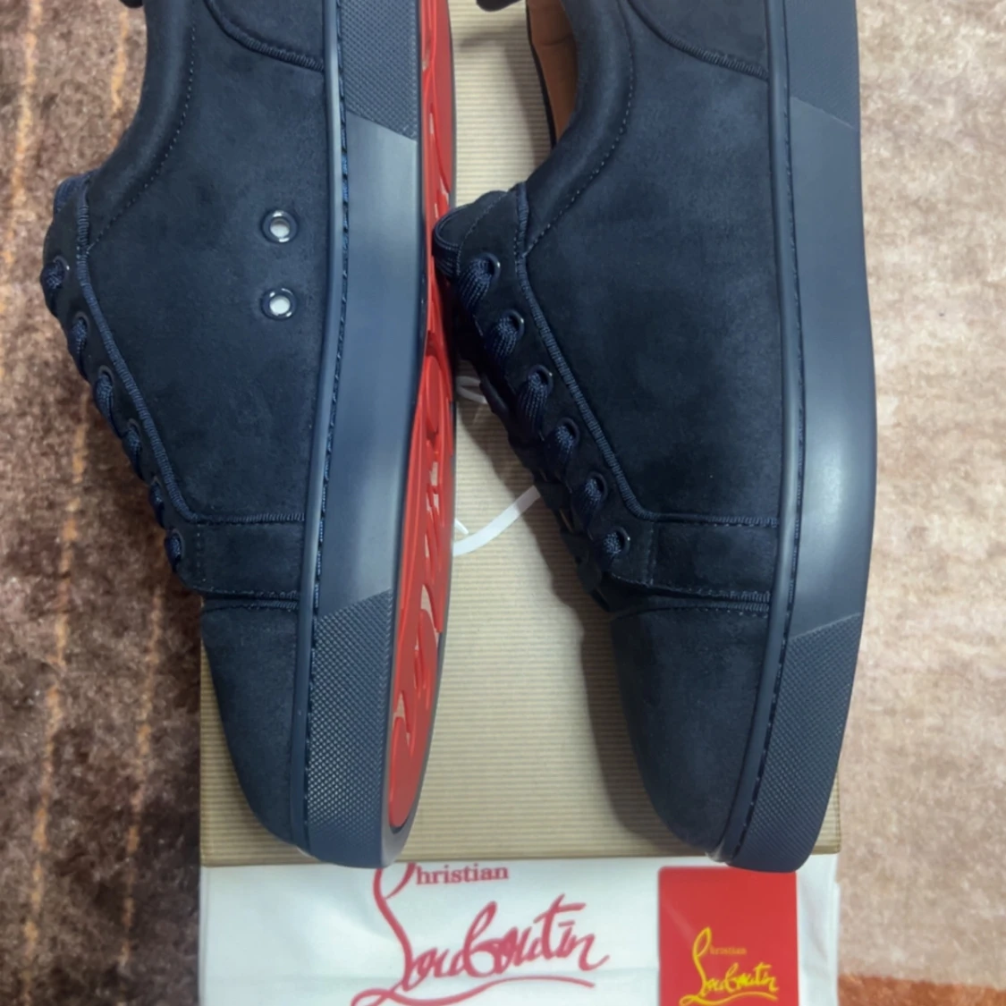 Mörkblå sneakers från Christian Louboutin - 2