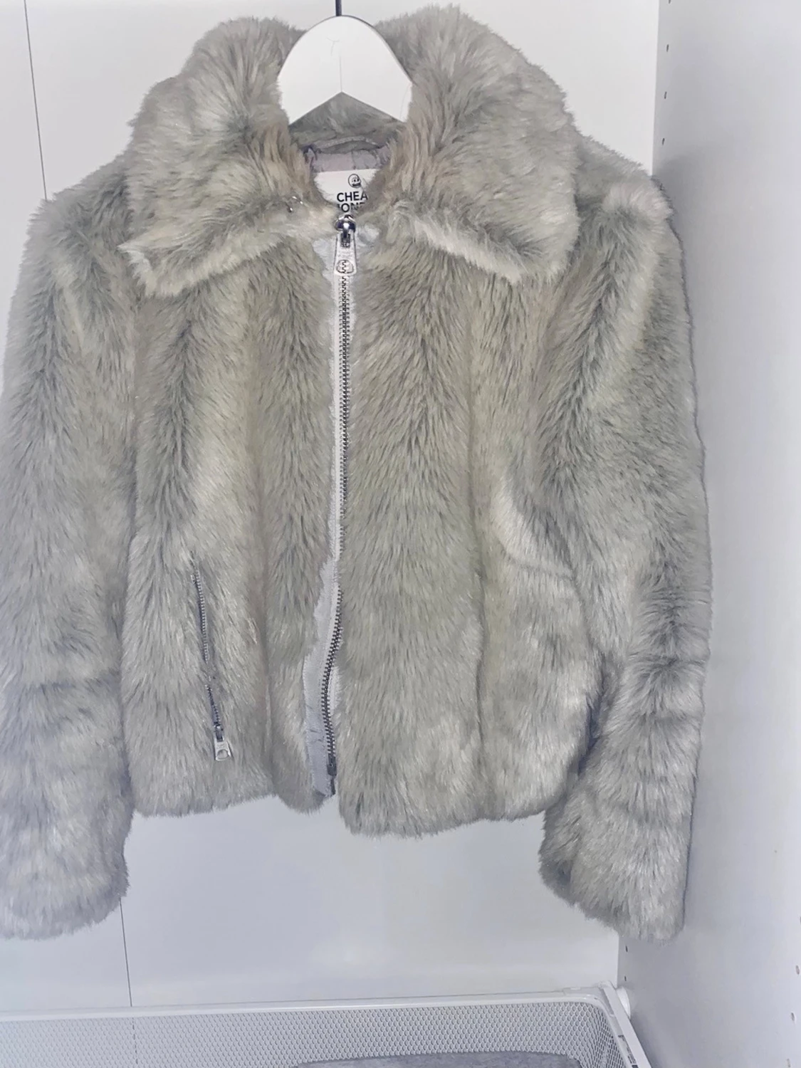 Beige pälsjacka från Cheap Monday - 1