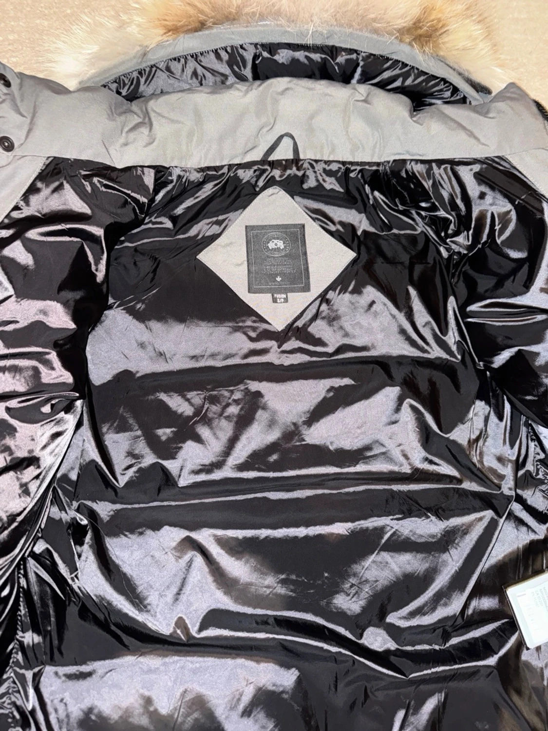 Grå dunjacka från Canada Goose - 4