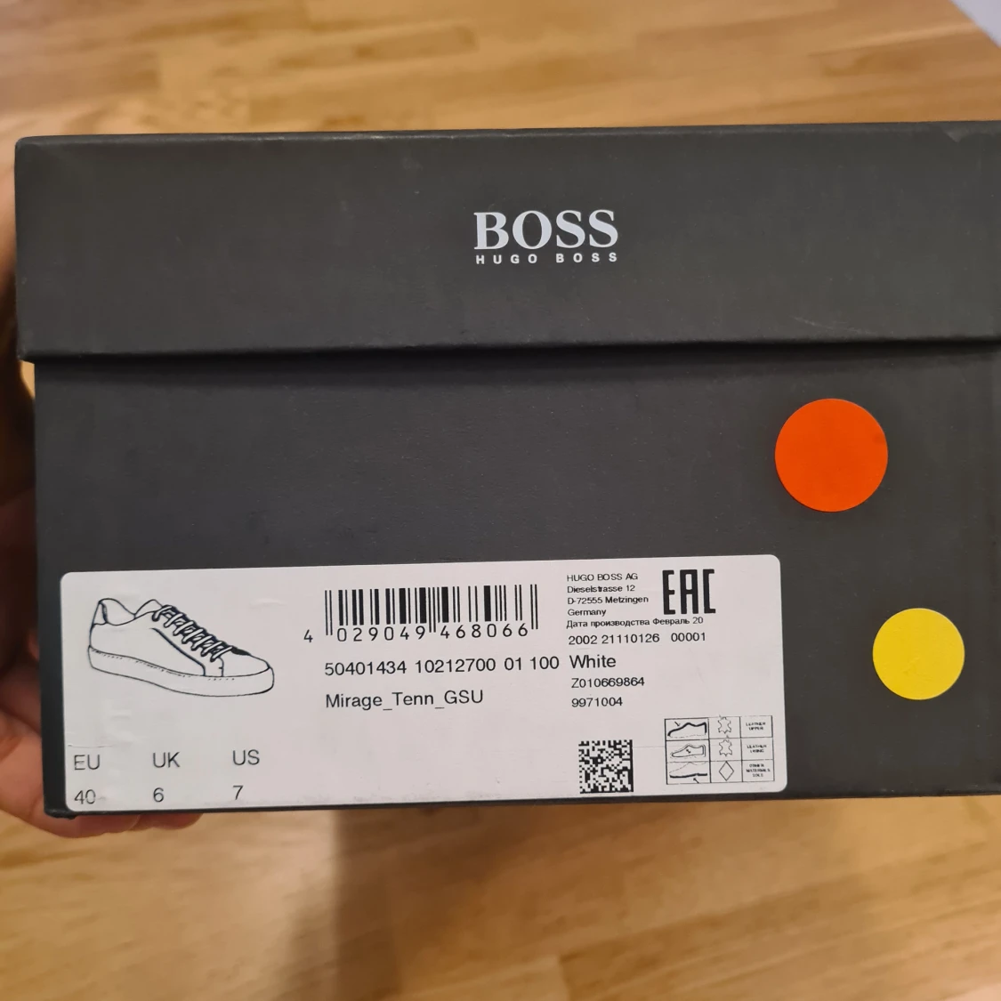 Hugo Boss Mirage Tenn GSU – Äkta italienska sneakers i läder - 3