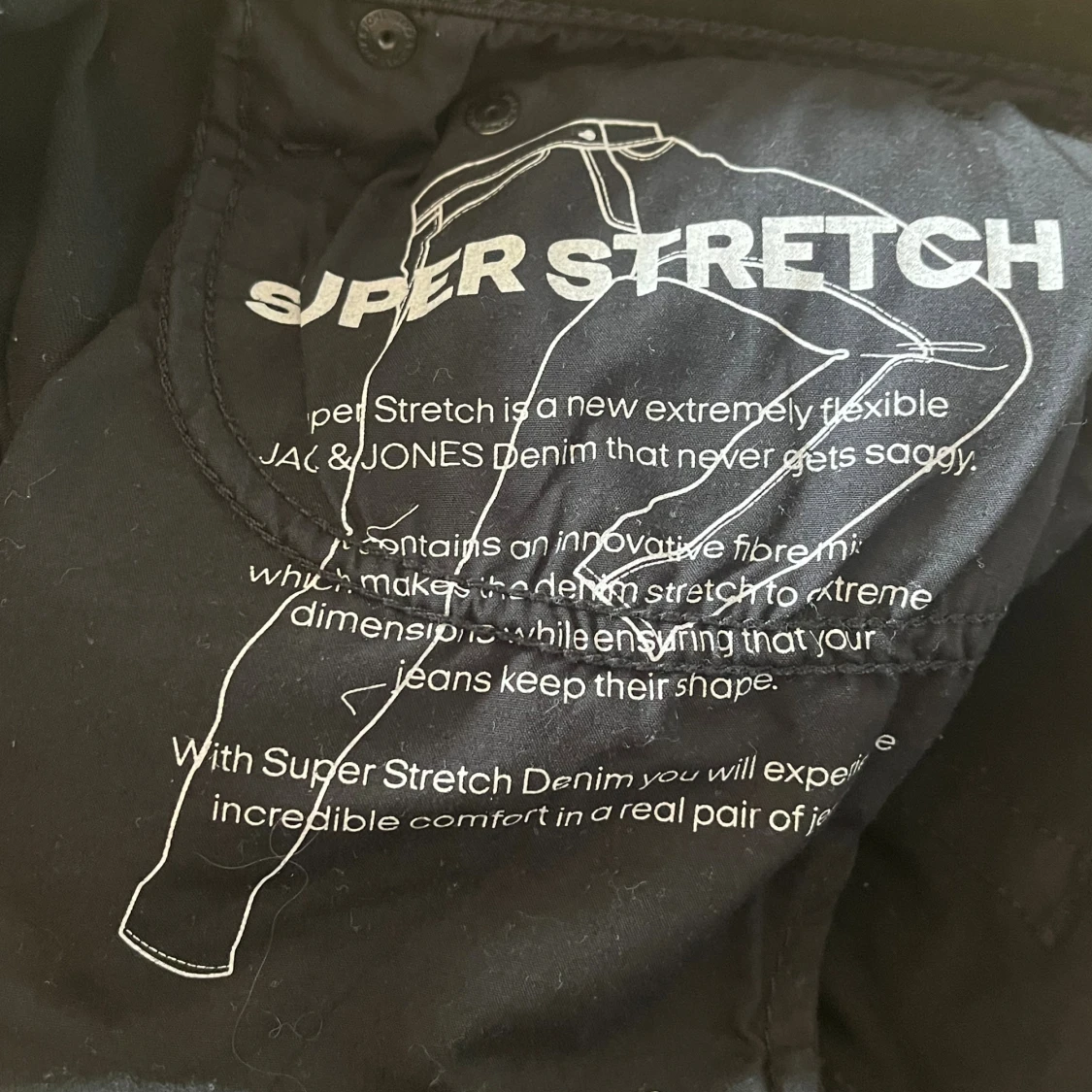 Svarta stretchjeans från Jack & Jones - 2