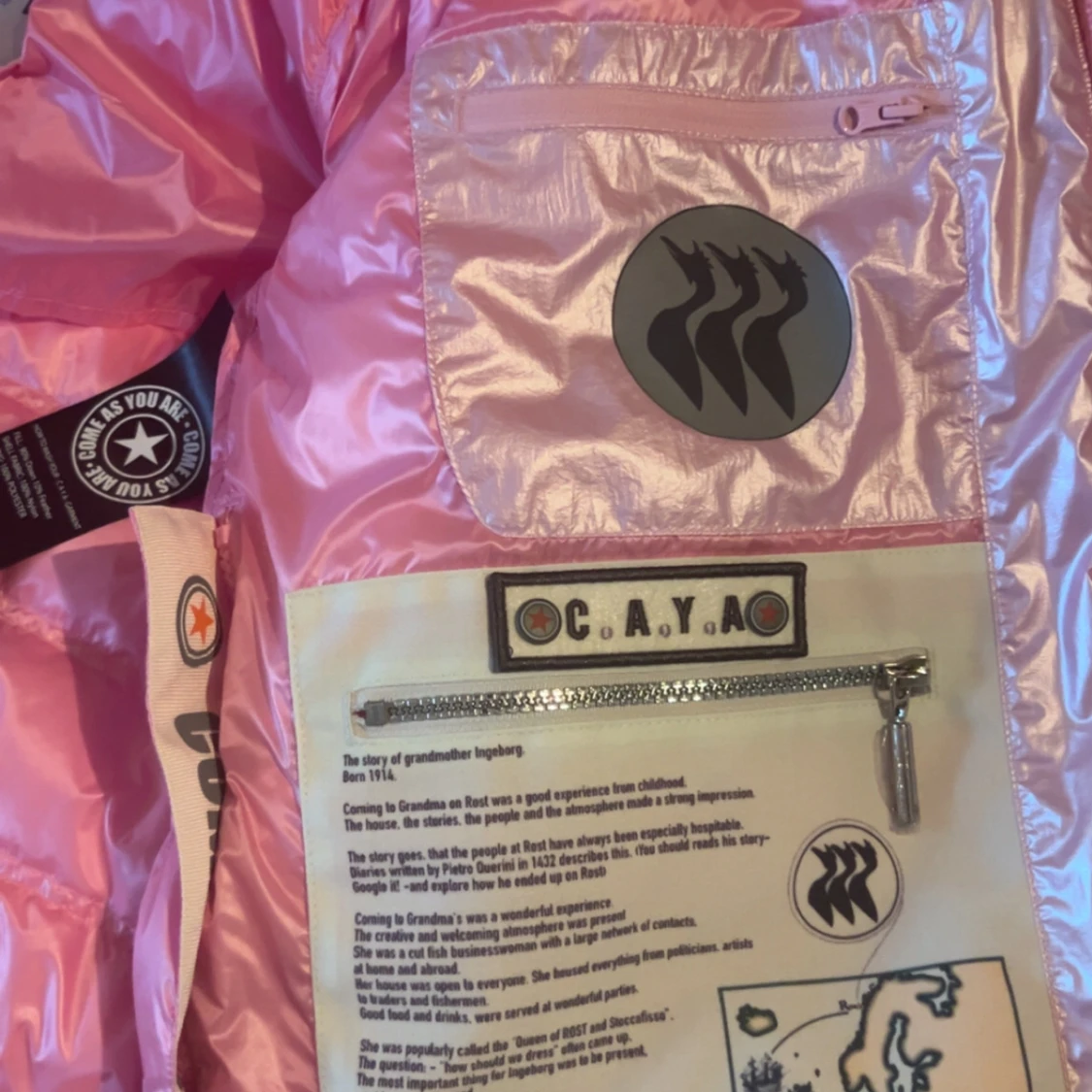 Rosa pufferjacka från C.A.Y.A - 3