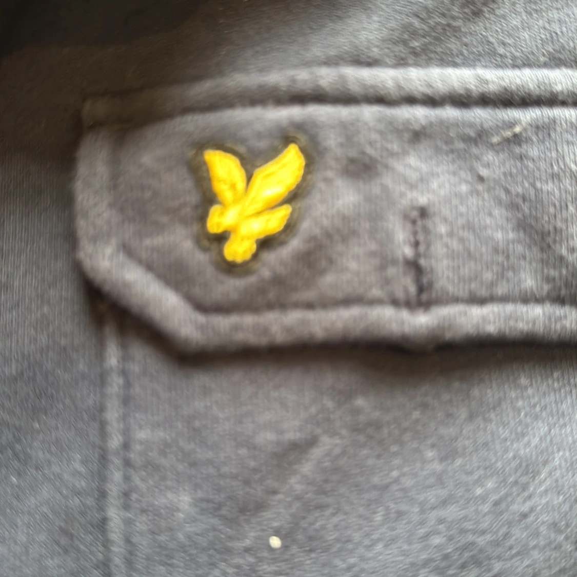 Mörkblå overshirt från Lyle & Scott - 2