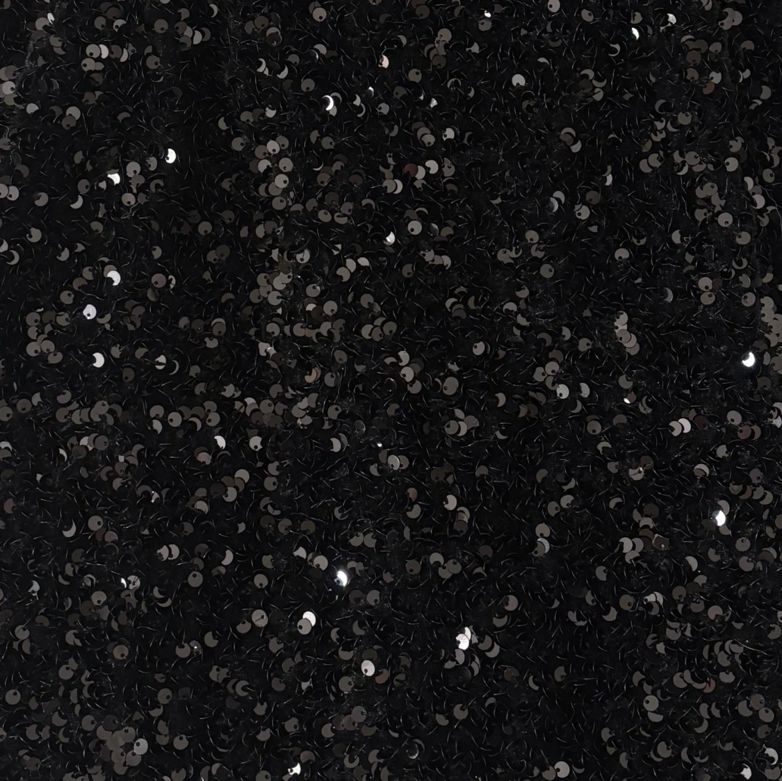 Svart paljettklänning axelbandslös nyår - 2