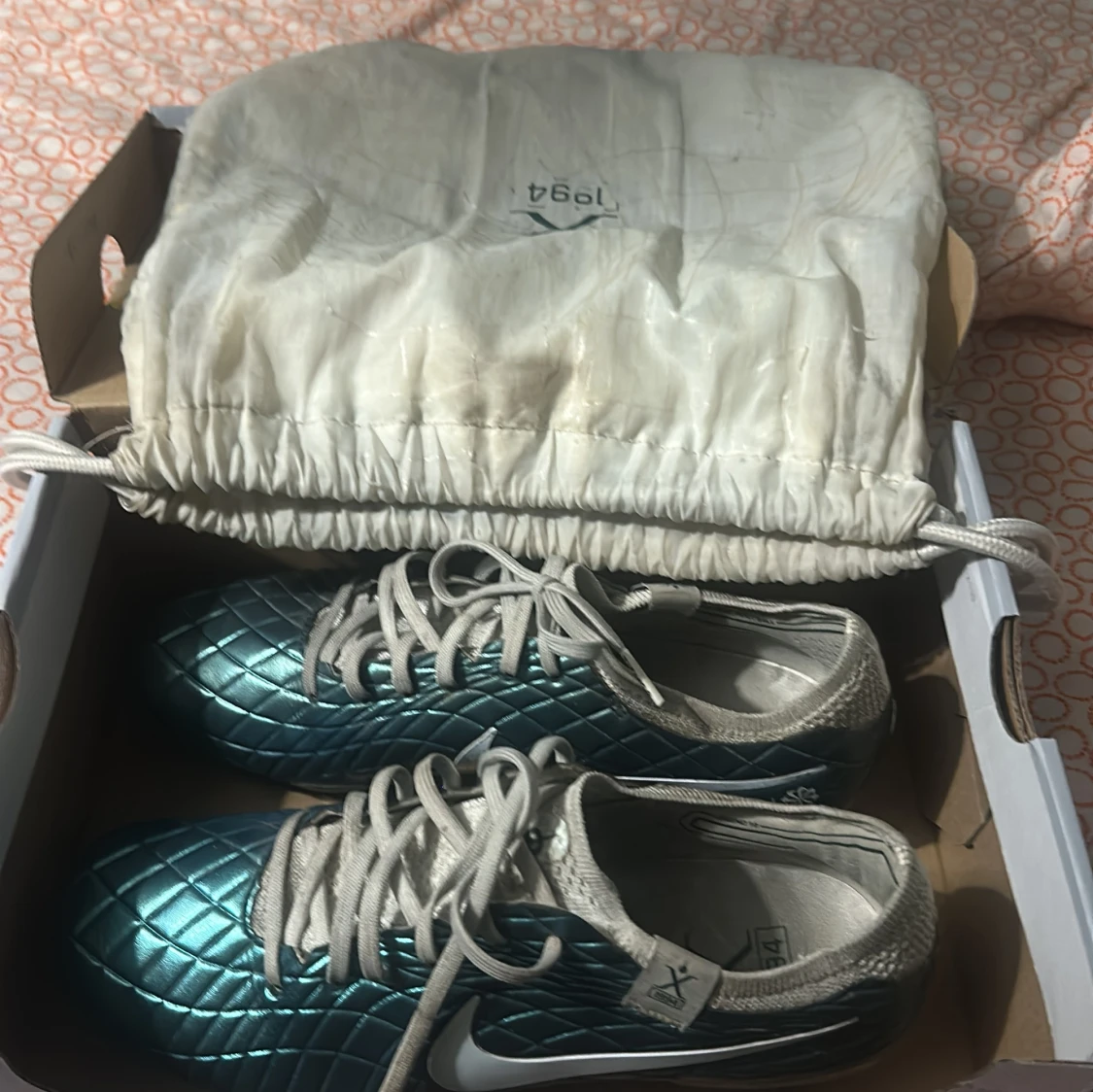 Nike X 1994 blå fotbollsskor - 1