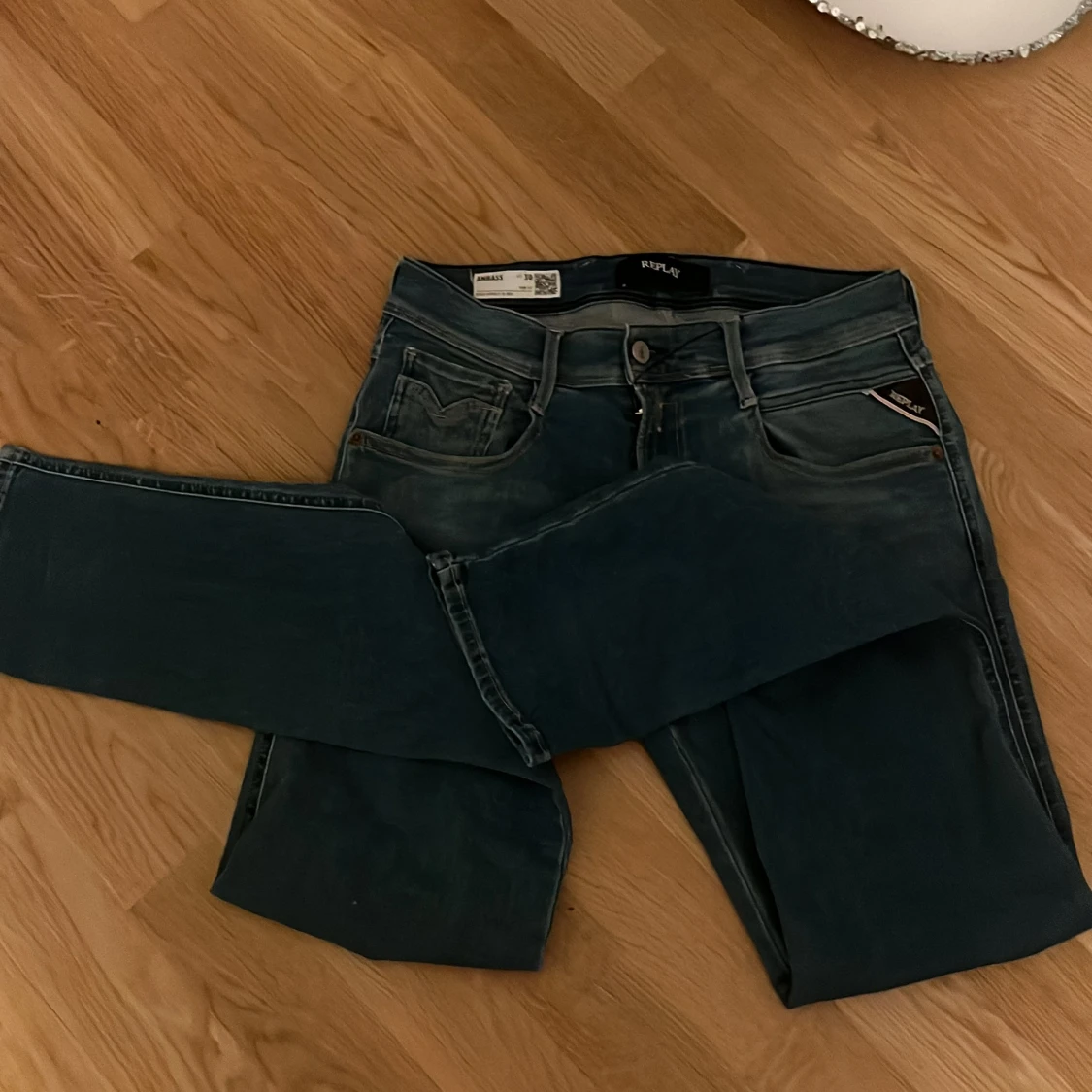 Replay Anbass Hyperflex jeans blå - 1