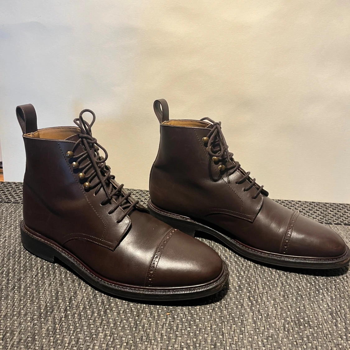 Myrqvist - Bruna klassiska läderkängor