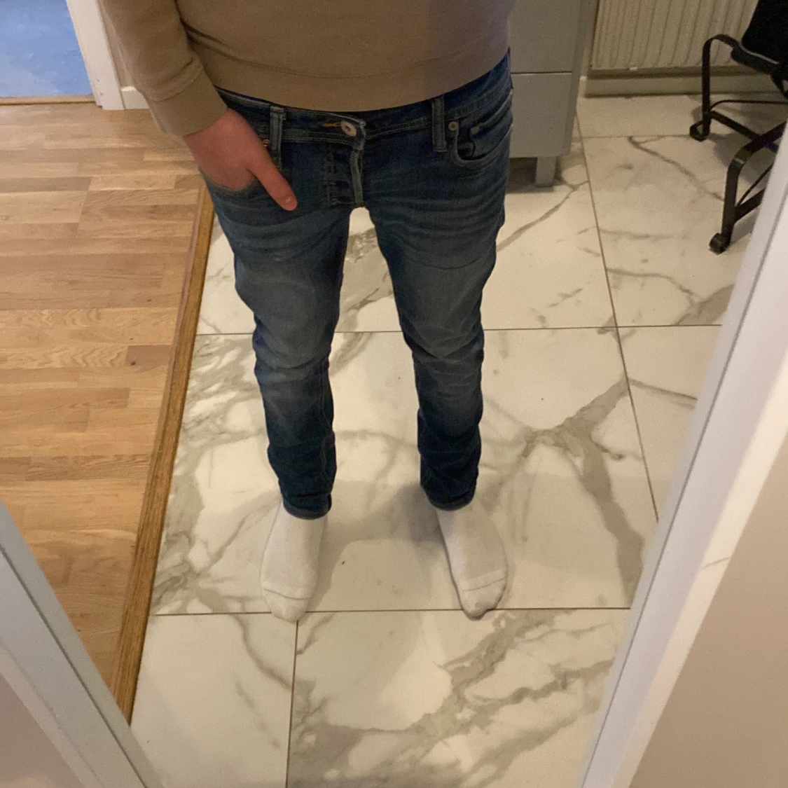 Blå jeans från Jack & Jones - 1