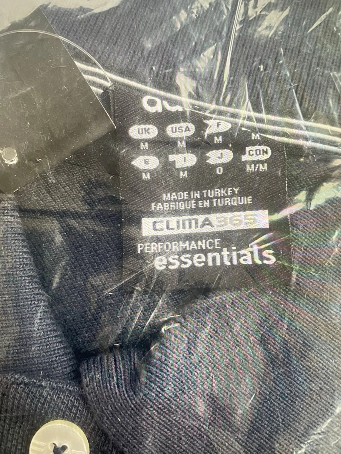 Mörkblå Adidas piké Clima365 - 1