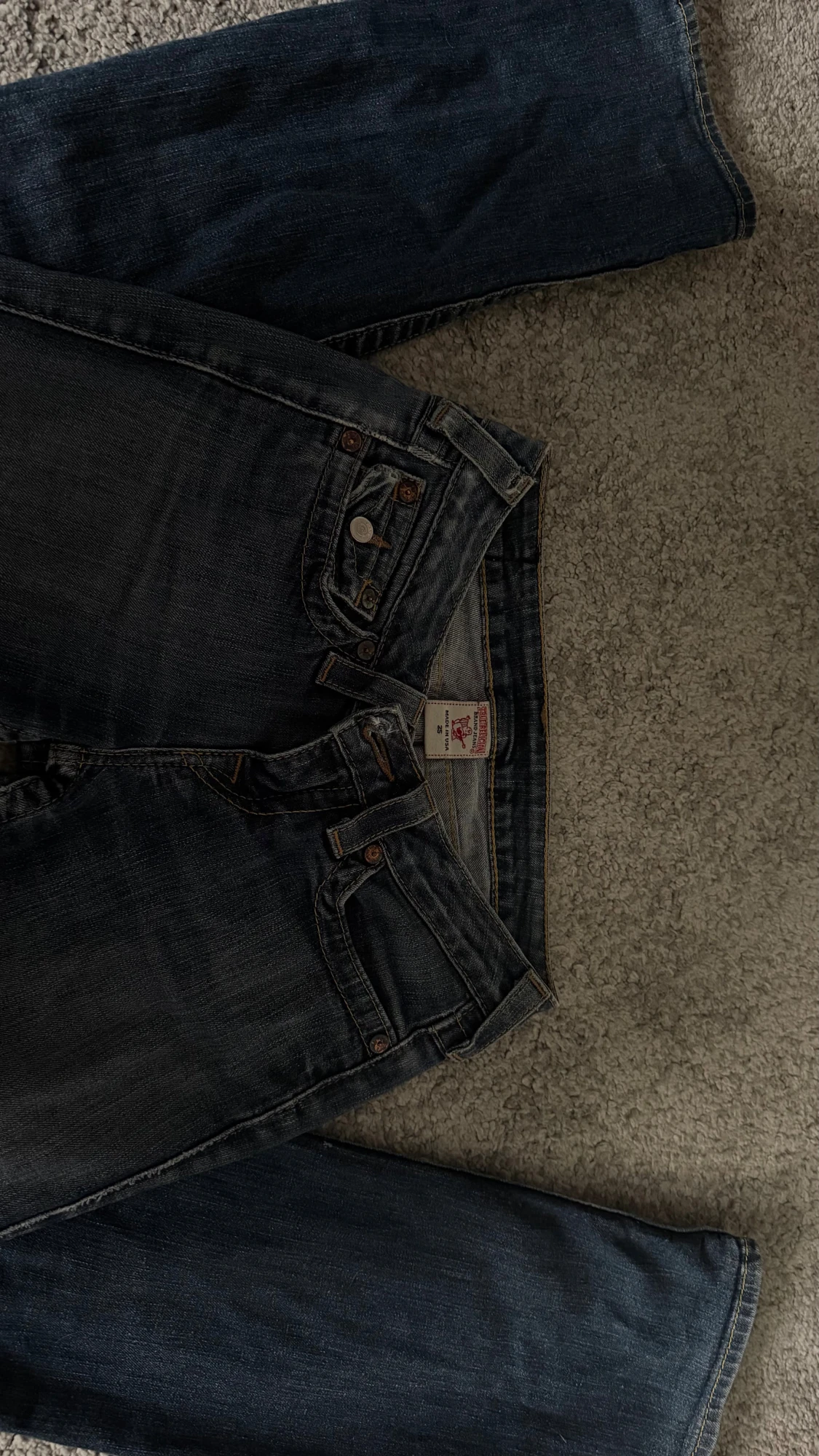 True Religion blå bootcut jeans - 2