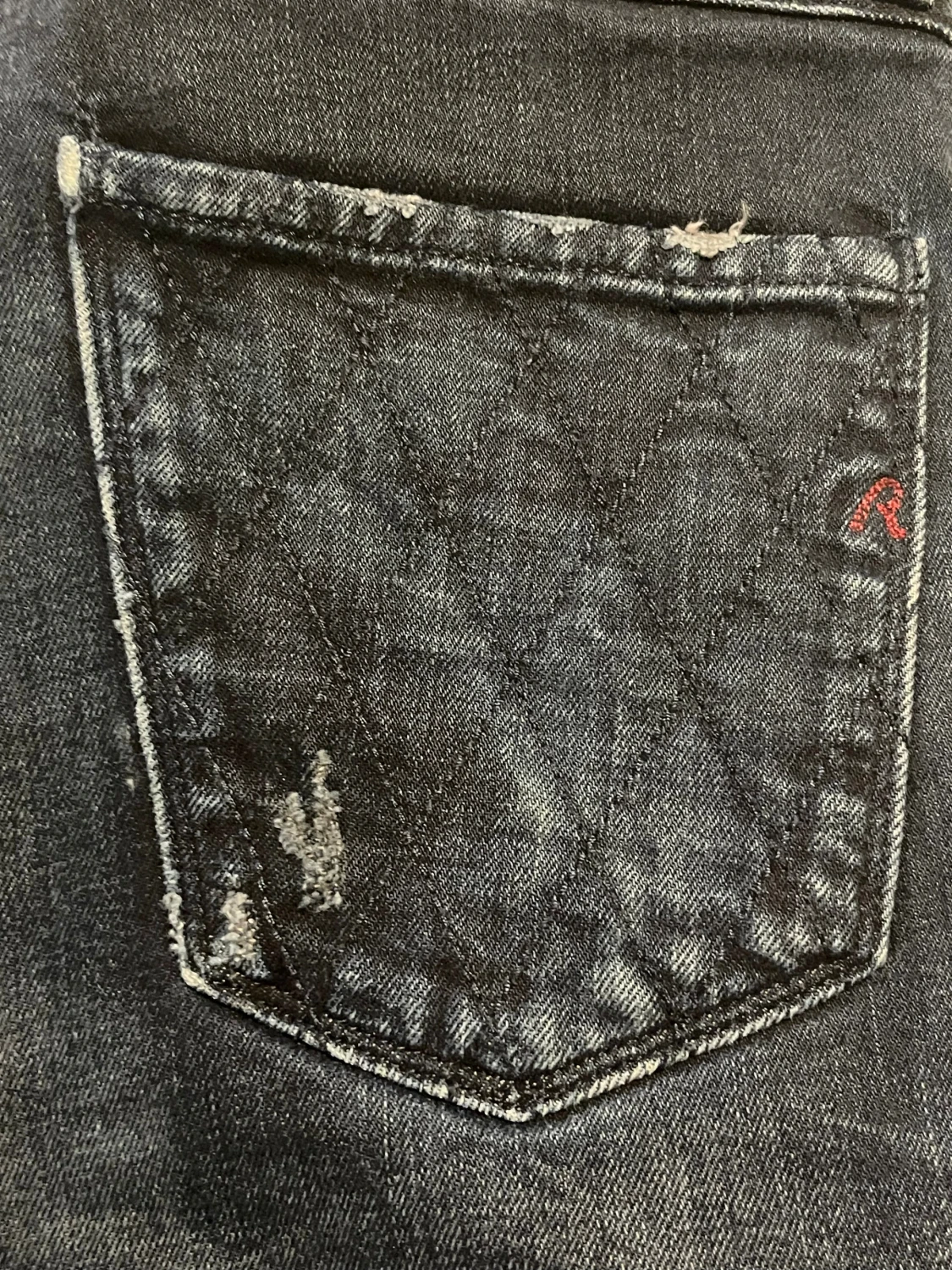 Svarta Replay Jeans Anbass - 2