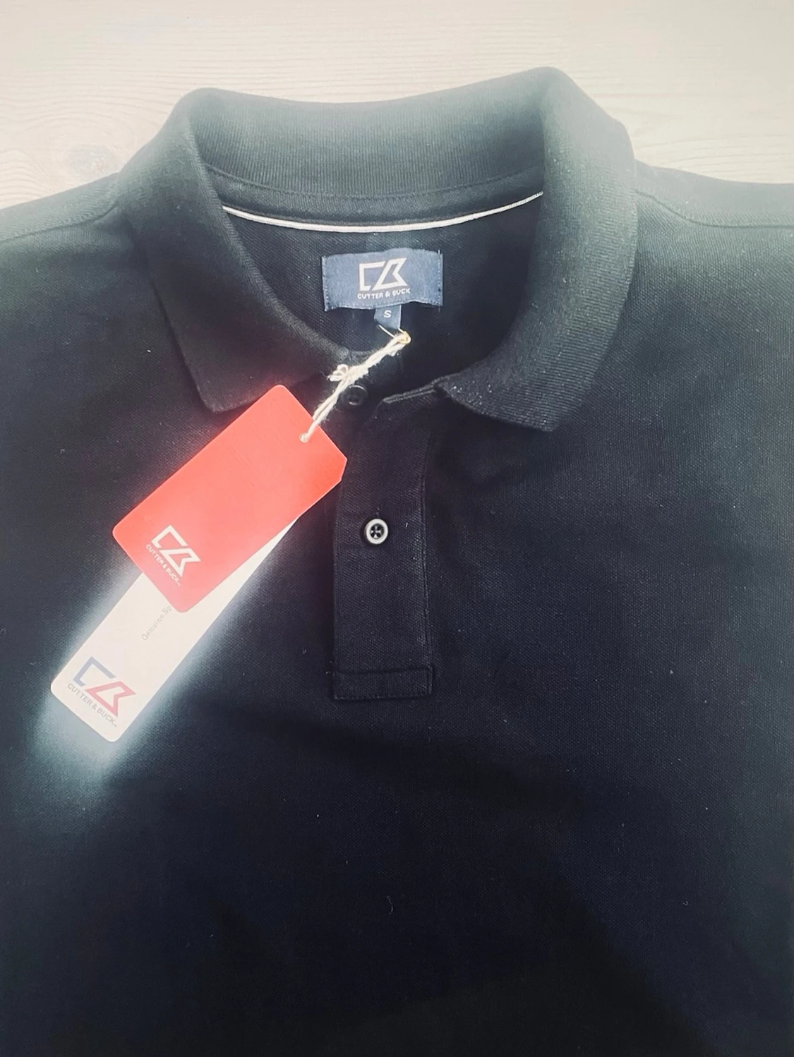 Svart piké från Cutter & Buck - 1