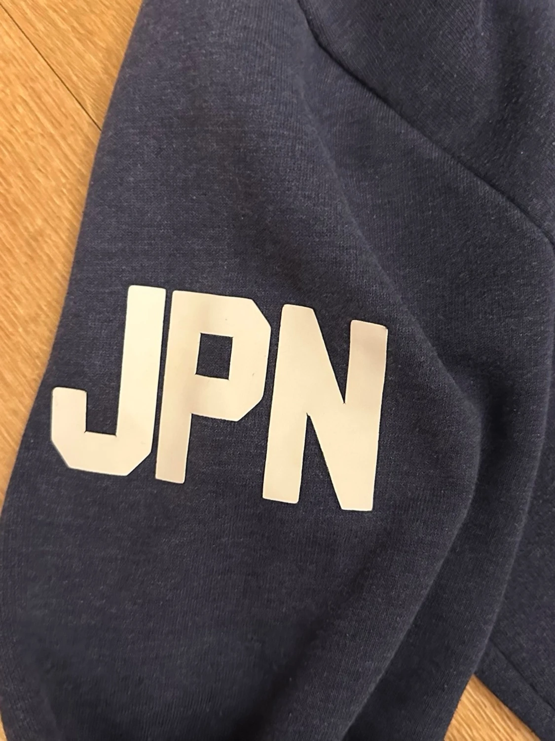 Mörkblå superdry vintage hoodie M - 4