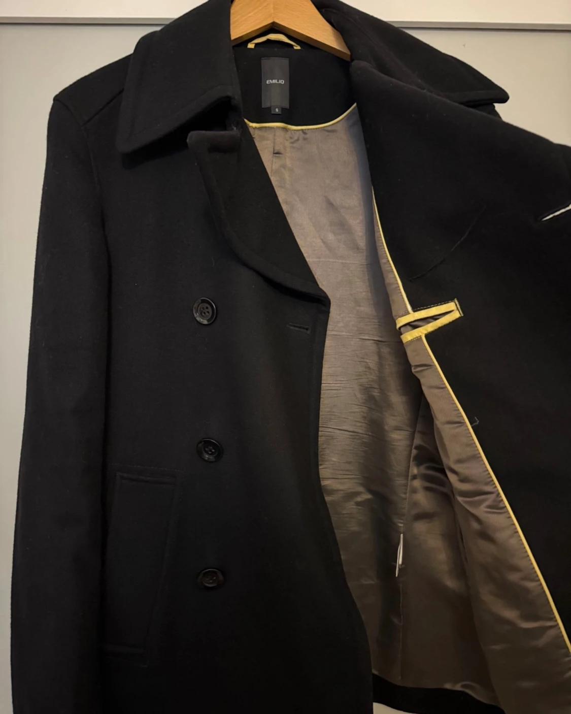 Svart skepparkavaj från Emilio - 1