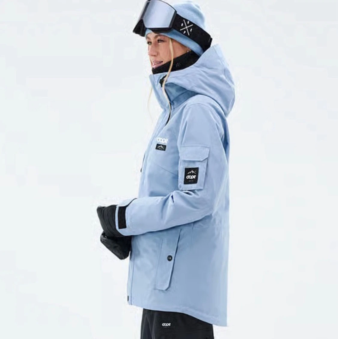 Dope Adept W Snowboarding/Skidjacka Baggy Ljusblå - 5