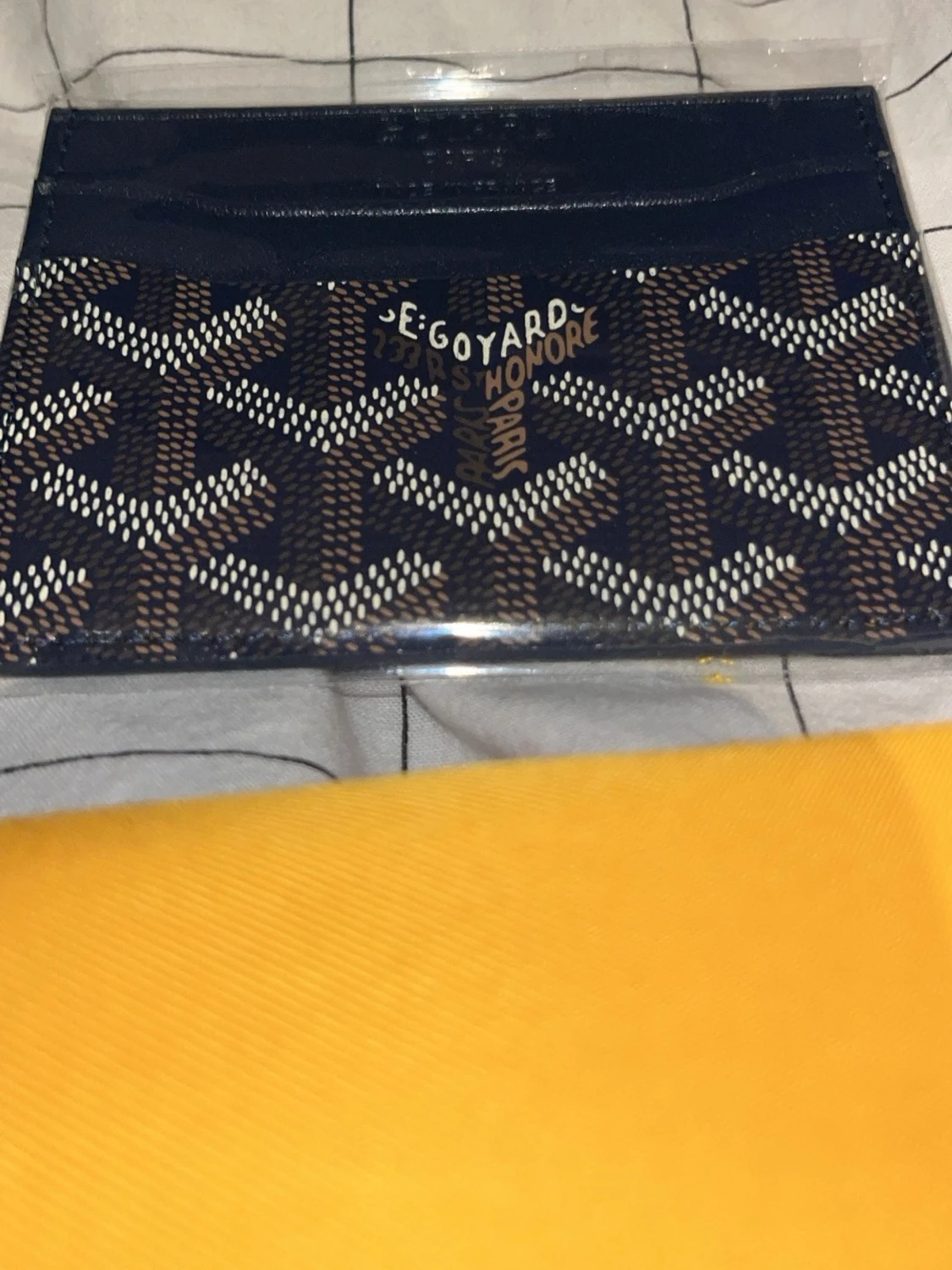 Blå G plånbok  - 1