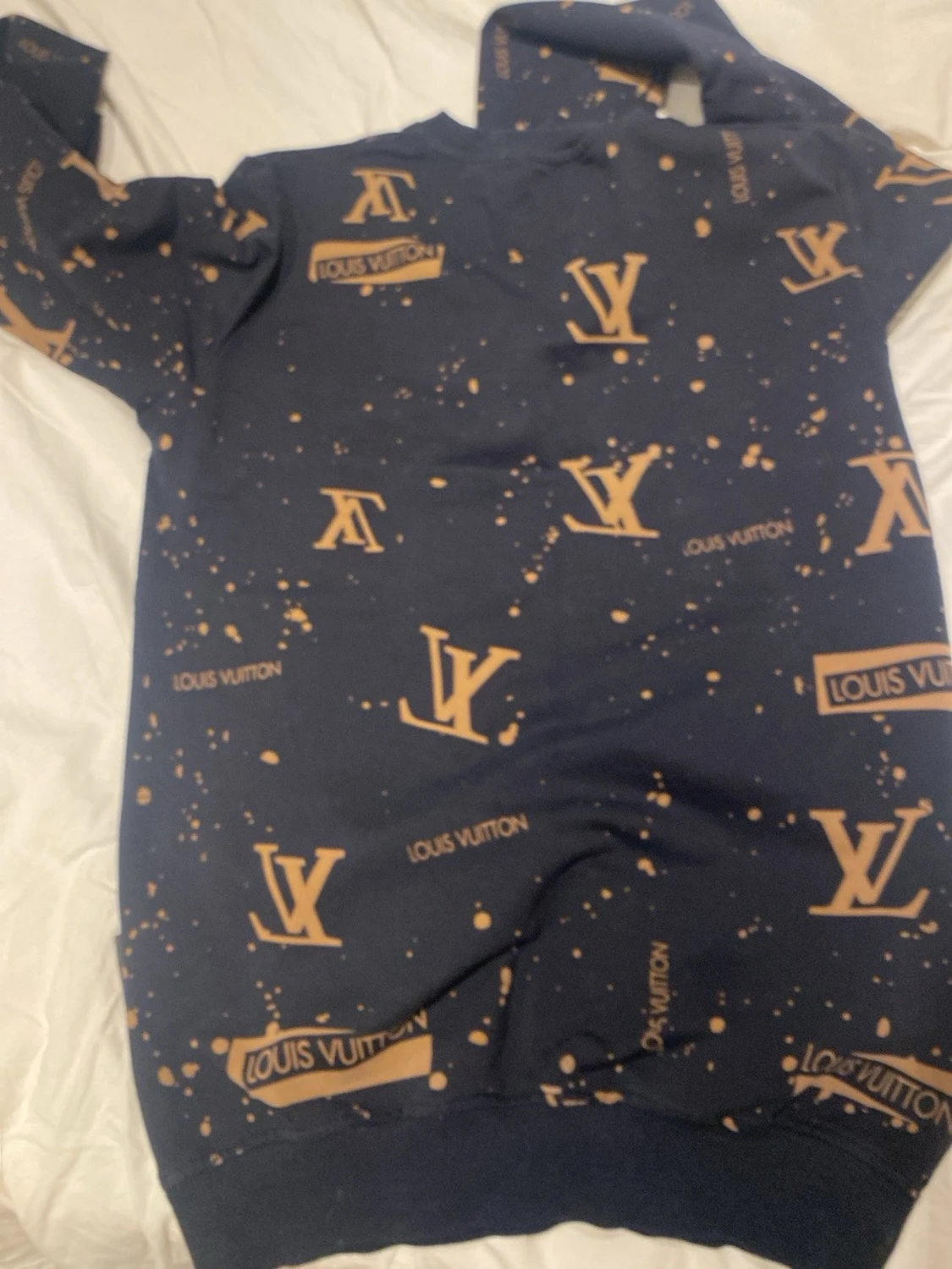 Blå Louis Vuitton sweatshirt - 3