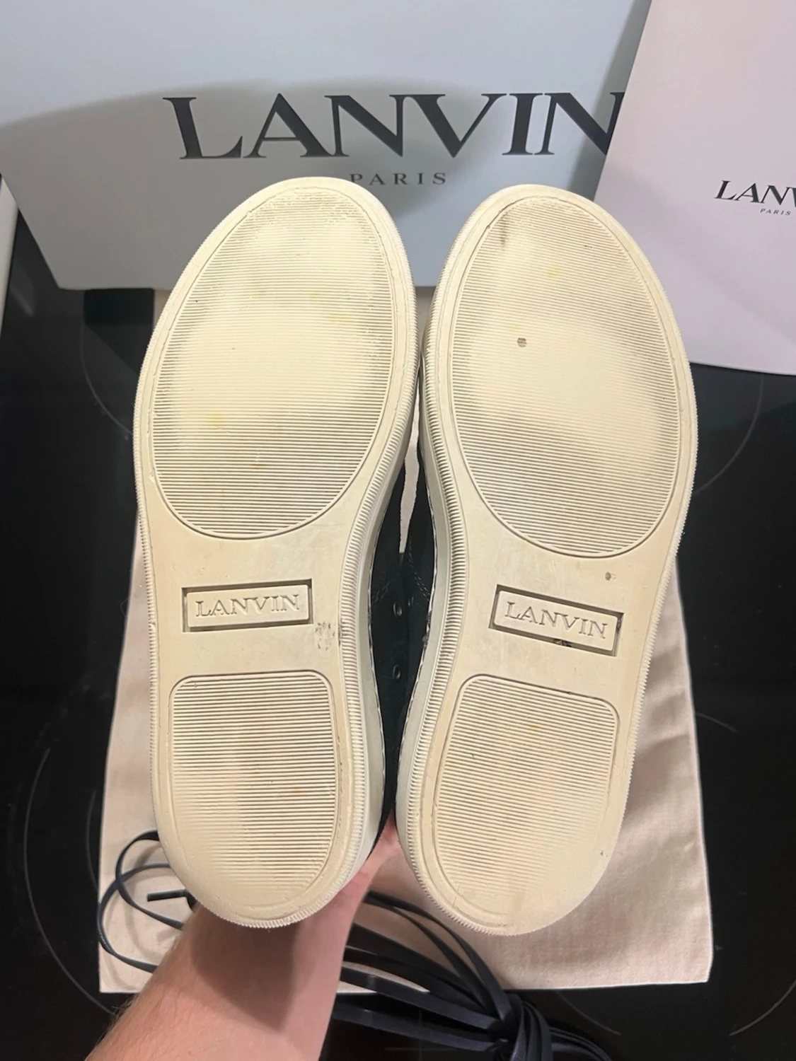 Lanvin mörkblåa  - 4