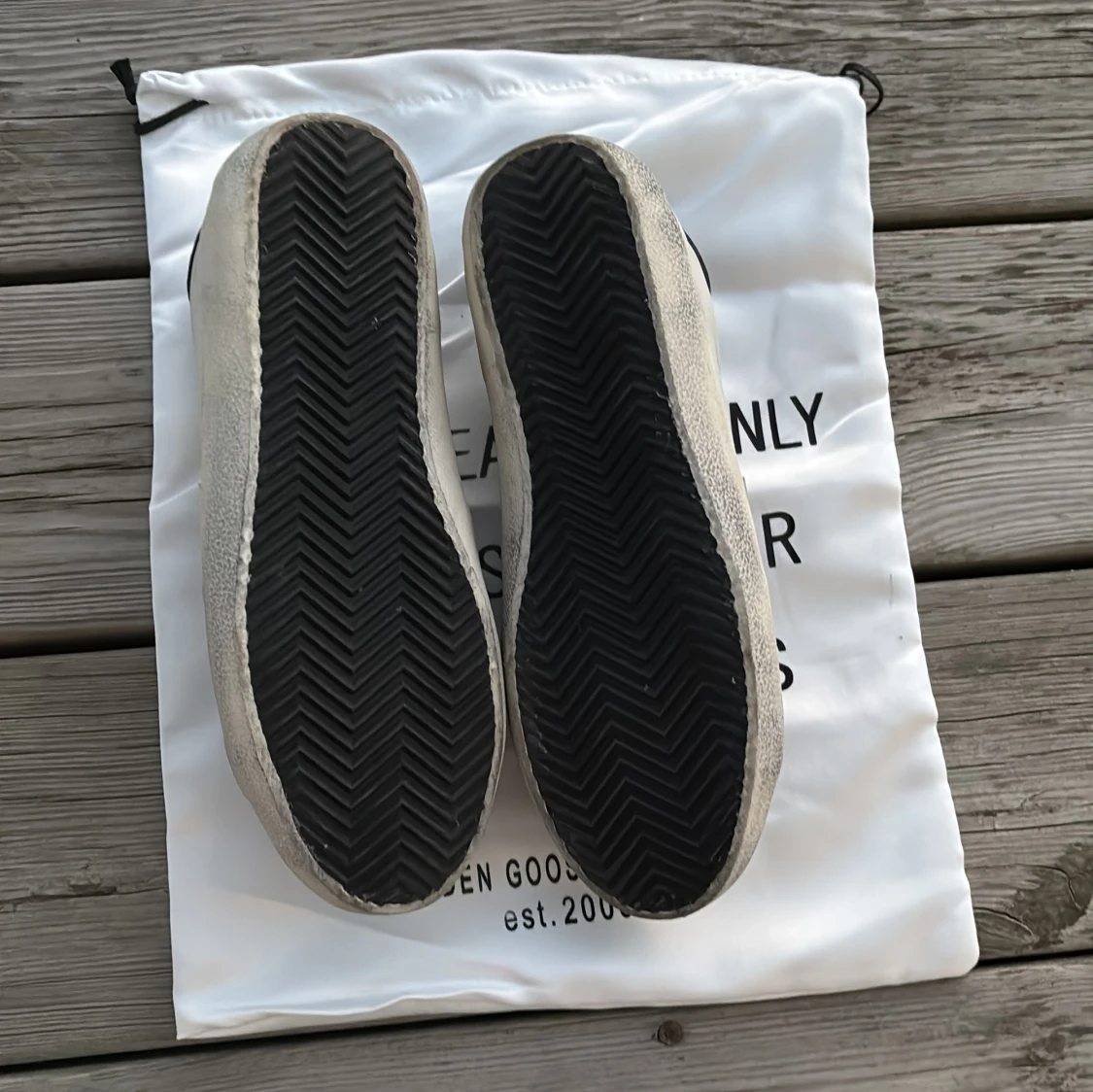 Golden Goose Superstar sneakers vit/grå/blå - 3