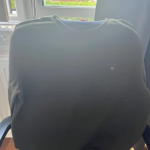 GANT-Tröja Grön, Storlek M - Snygg grön crewneck från Gant med broderad logga på bröstet. Tröjan har rund halsringning och är tillverkad i mjuk bomull. Perfekt för dig som gillar stilrena och klassiska plagg med en sportig touch. Köpt på Boozt (bild 3) och väldigt sparsamt använd. Pris kan diskuteras vid snabb affär.