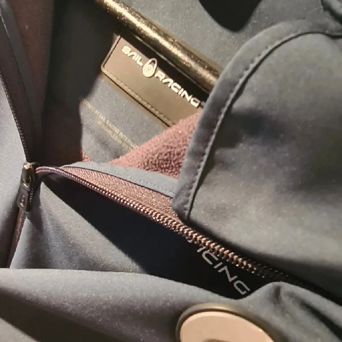 Mörkblå sail racing jr bowman softshell hoodie jacket  - 1